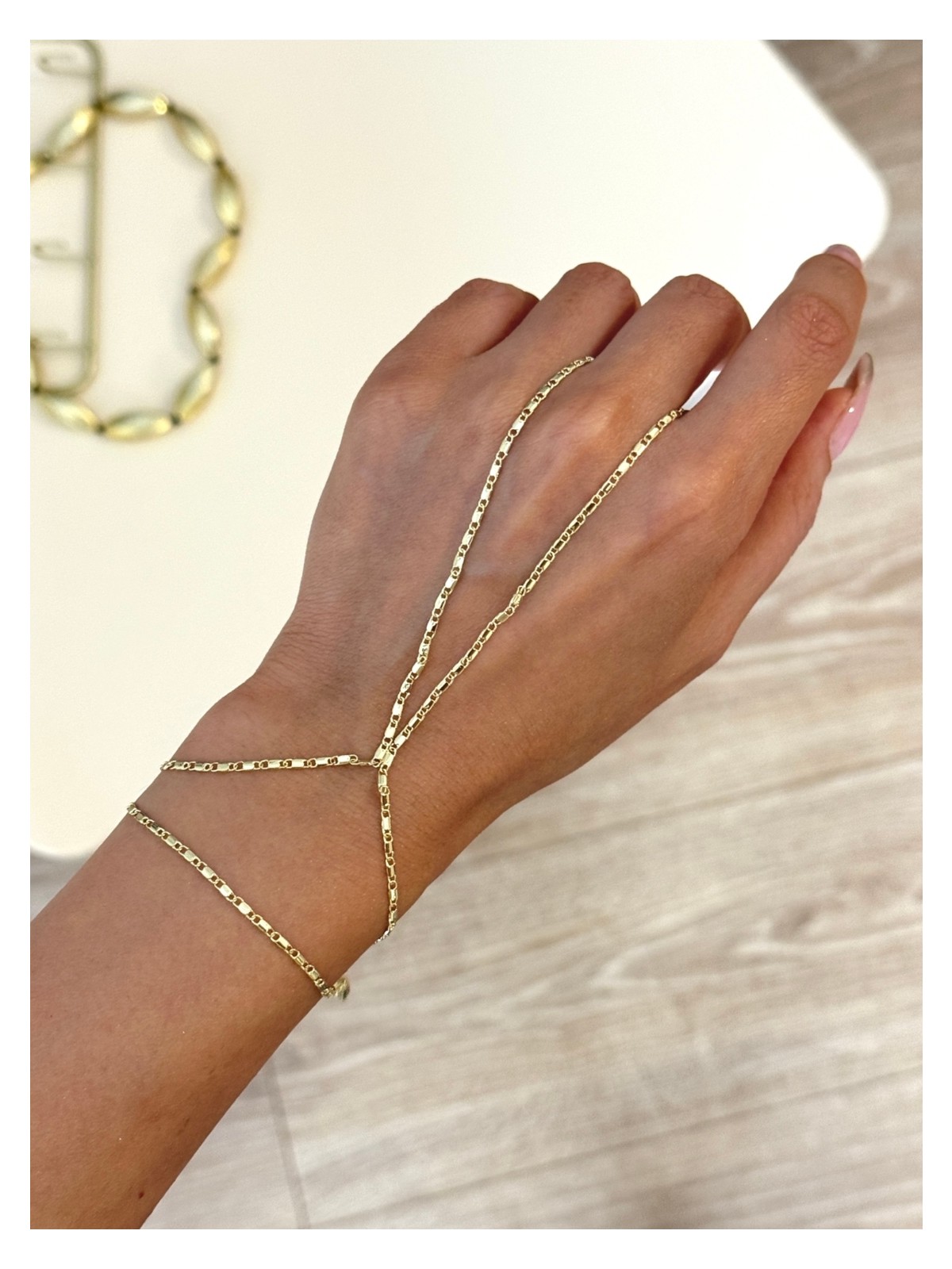 Youes Jewelry 14K Renk Çelik Şahmeran Gold Kadın Şahmeran