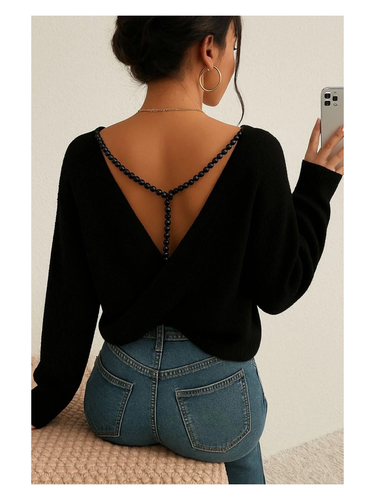 Efendix Incili Çapraz Kazak