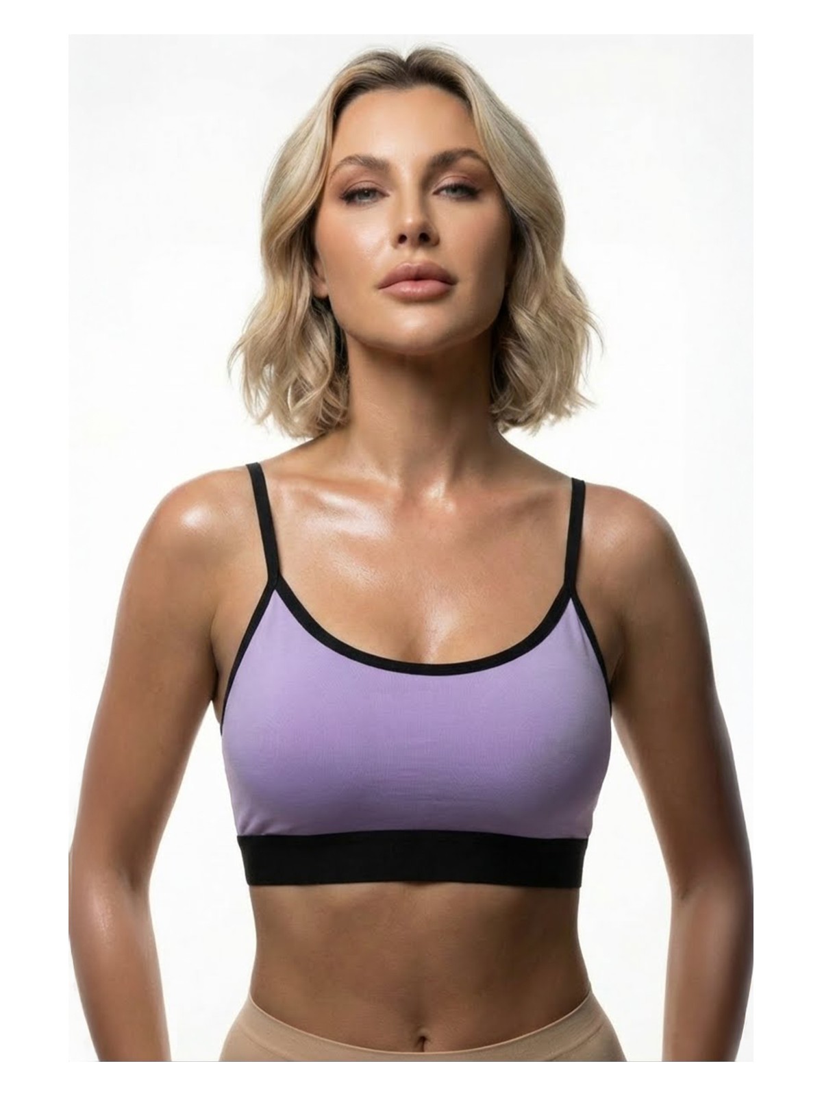 Mistirik Astura Model Ince Askılı Arkası Çapraz Detaylı Rahat Kadın Büstiyer - Görsel 8