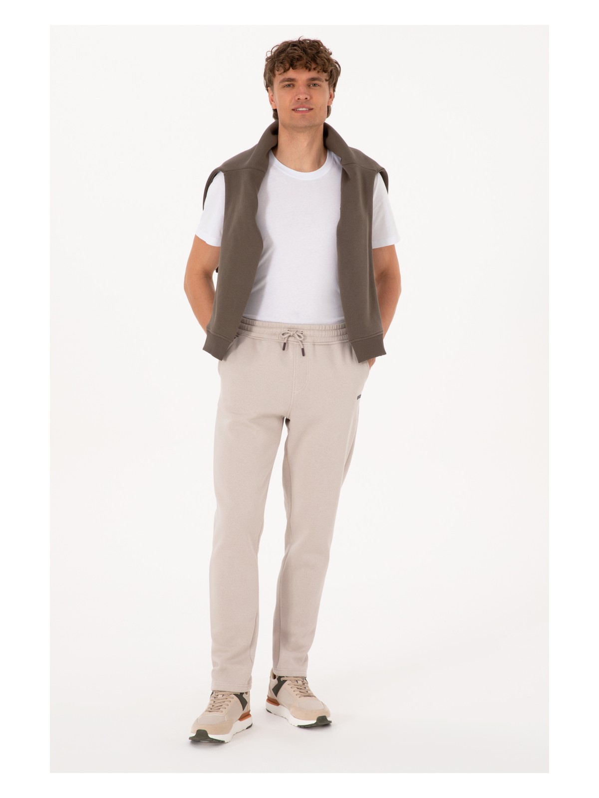 U.S. Polo Assn. Erkek Lacivert Şardonlu Eşofman Altı 50313761-VR033 - Görsel 7