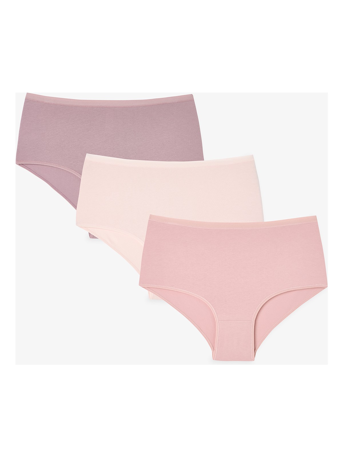 Penti Renkli Deep Clay 3'lü Yüksek Bel Slip Külot