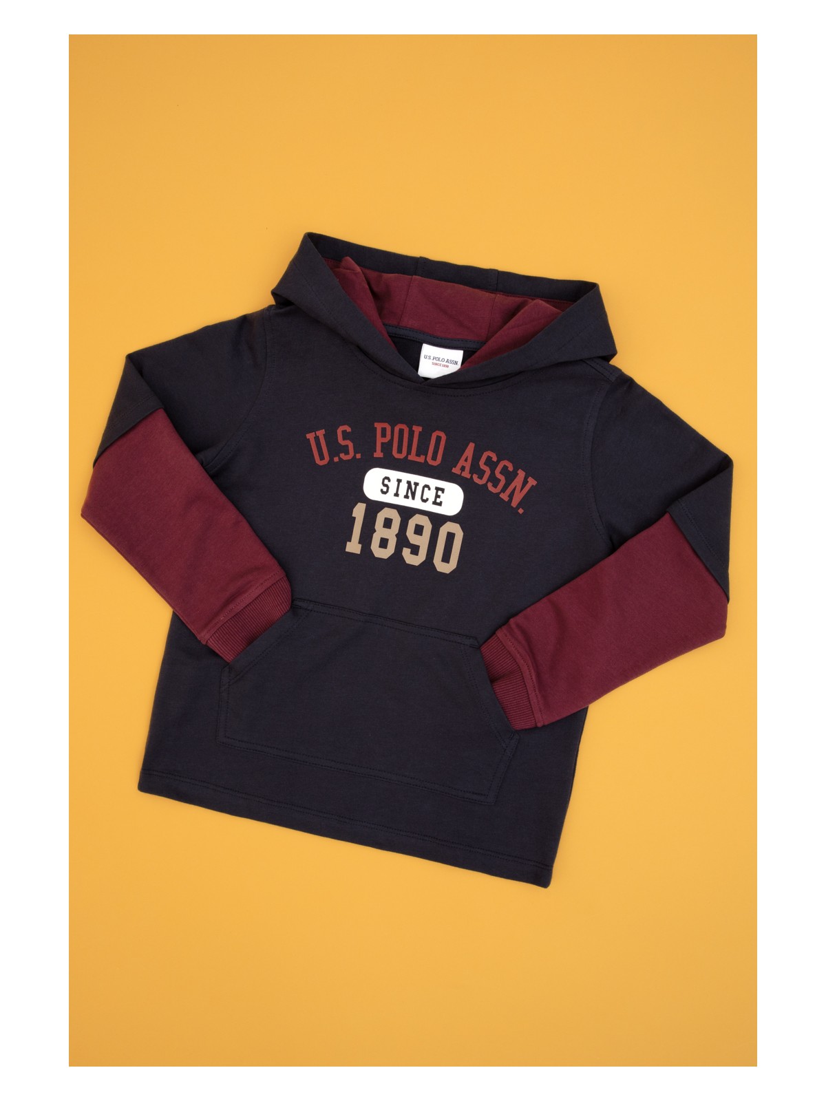 U.S. Polo Assn. U.s. Polo Assn. Erkek Çocuk Siyah Sweatshirt 50316470-VR046 - Görsel 4