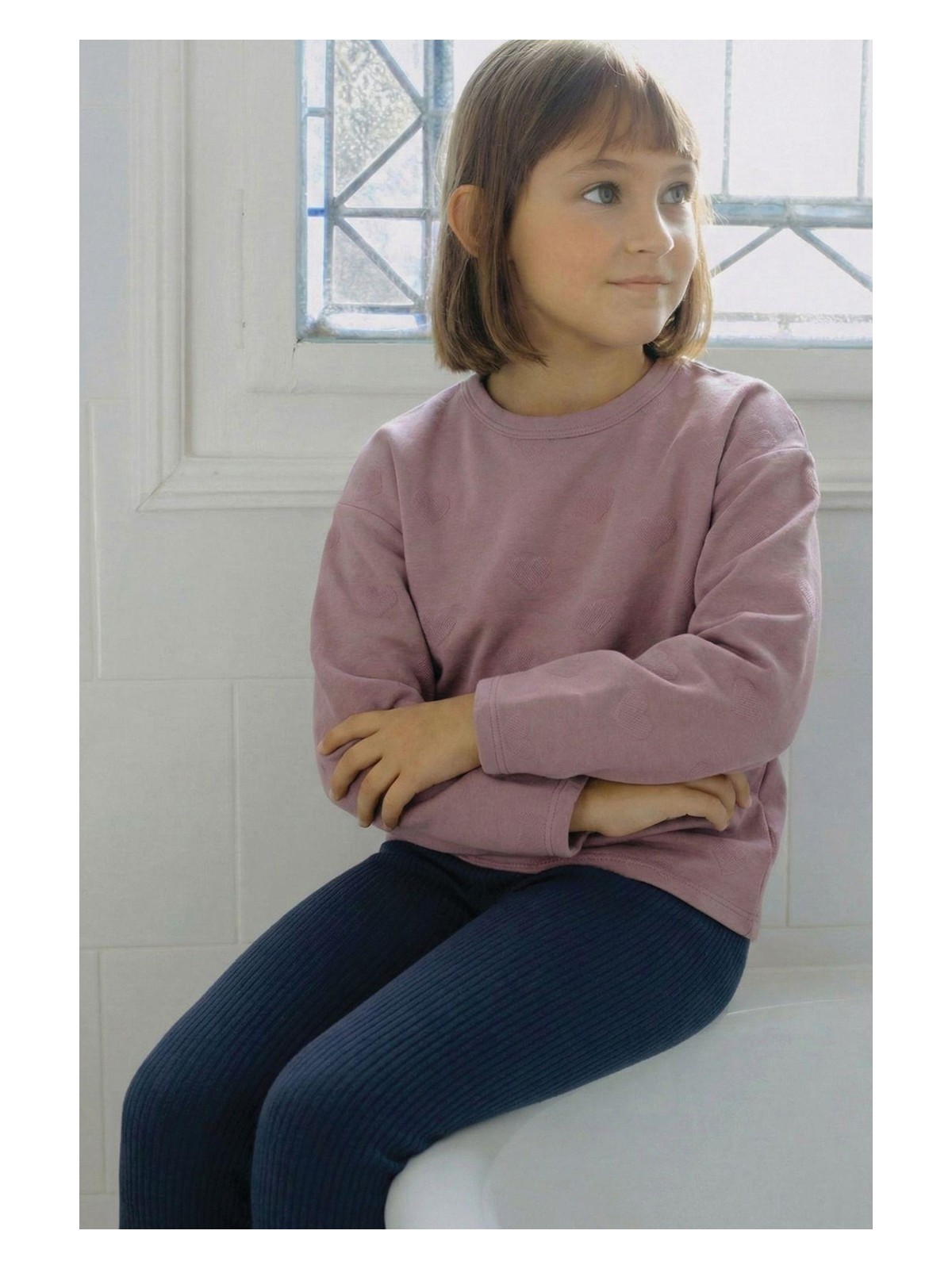 Cigit Uzun Kollu T-Shırt Takım 1-7 Yaş Vizon - Görsel 3