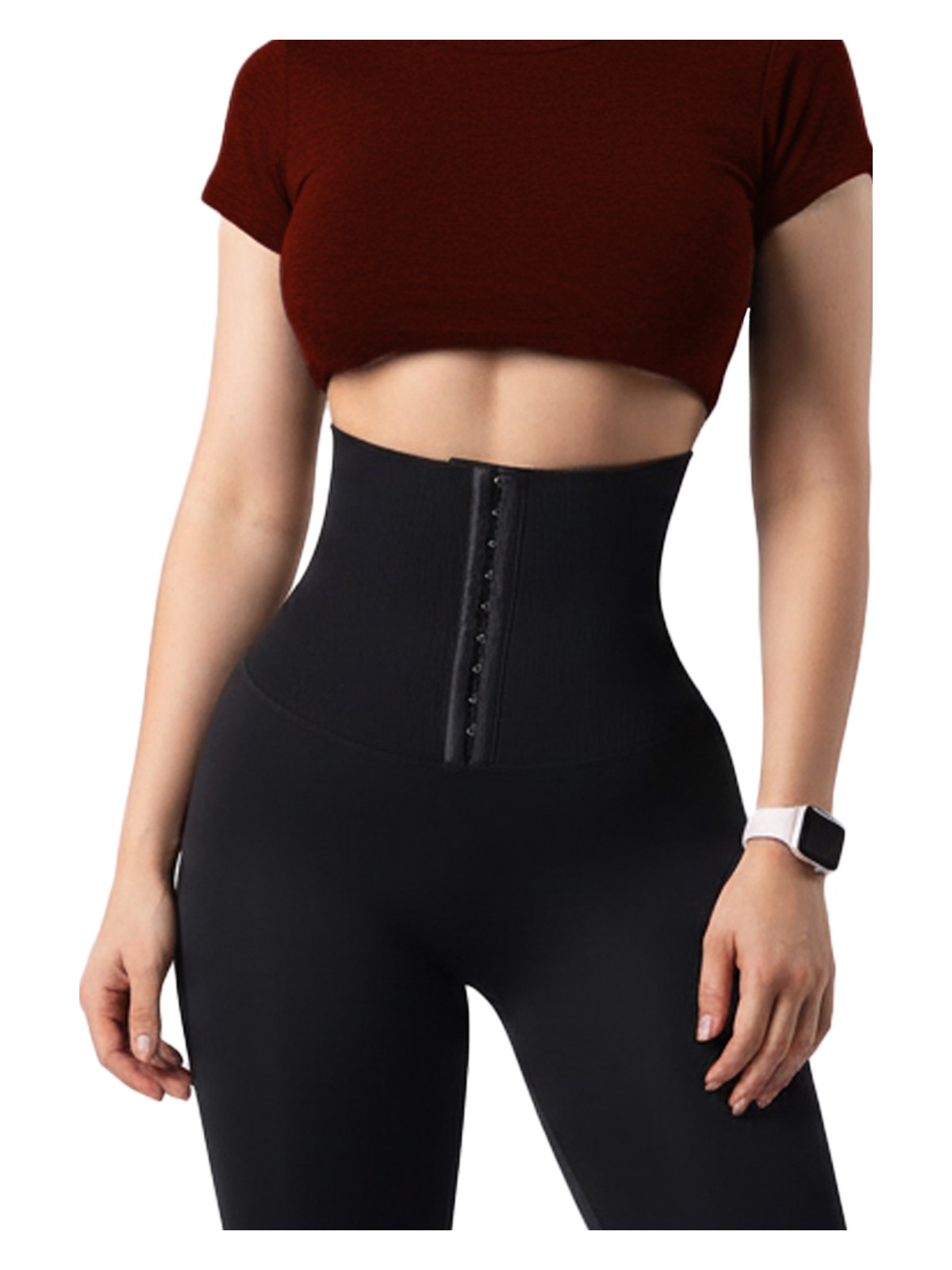 Elilom Agraflı Korse Tayt - Yüksek Bel, Karın ve Bacak Toparlayıcı, Incelten ve Şekillendirici Etkili -Bixi
