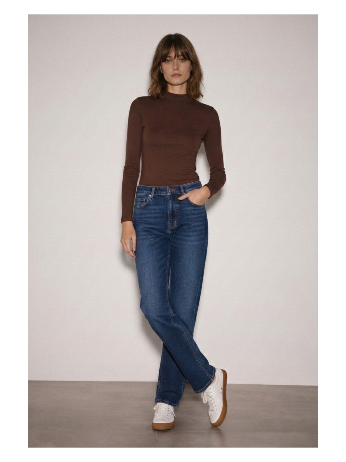 Babokah Dik Yaka Uzun Kol Bluz - Görsel 5