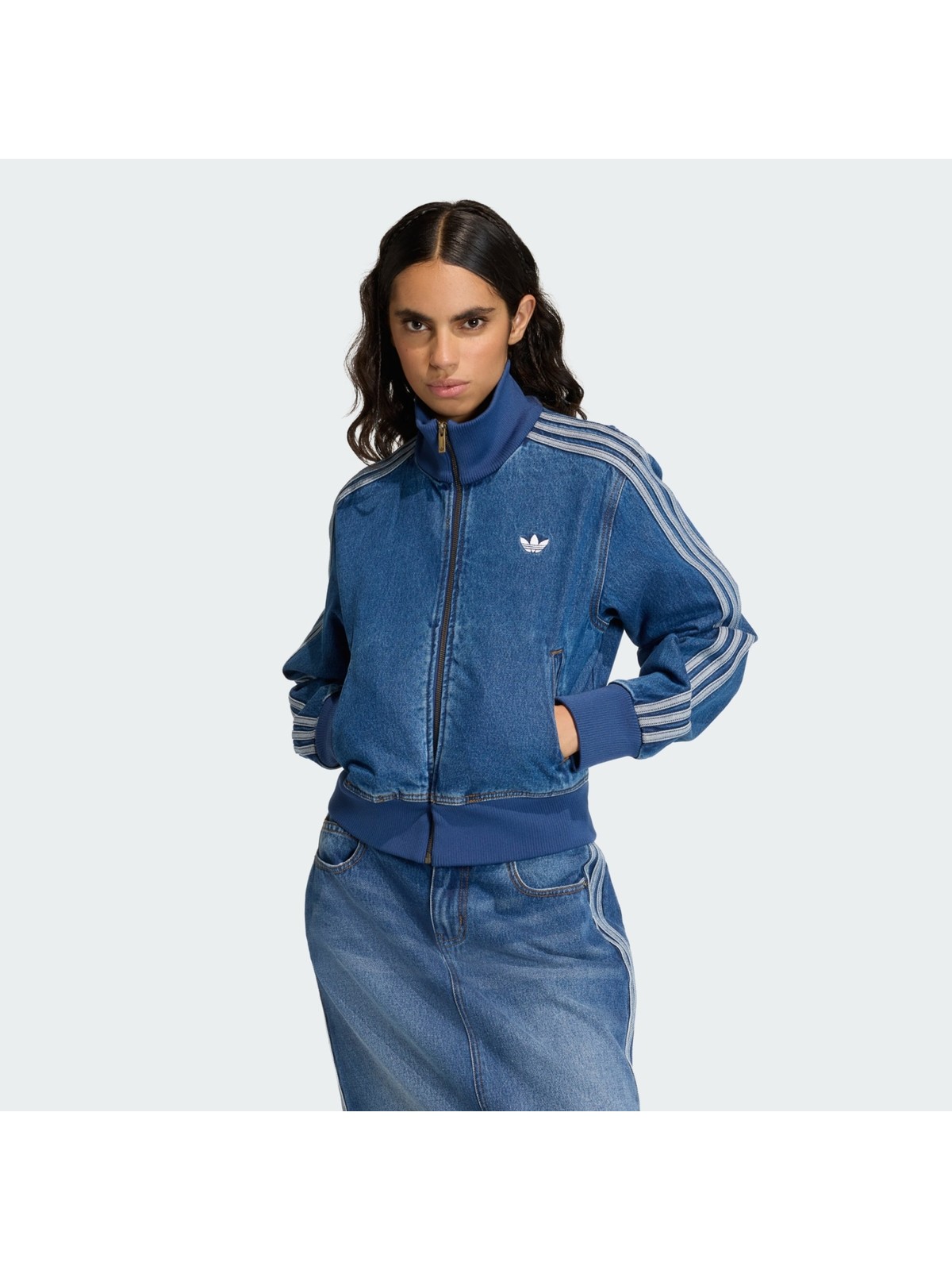 adidas Adidas Originals KD2913 Fırebırd Track Top Denım