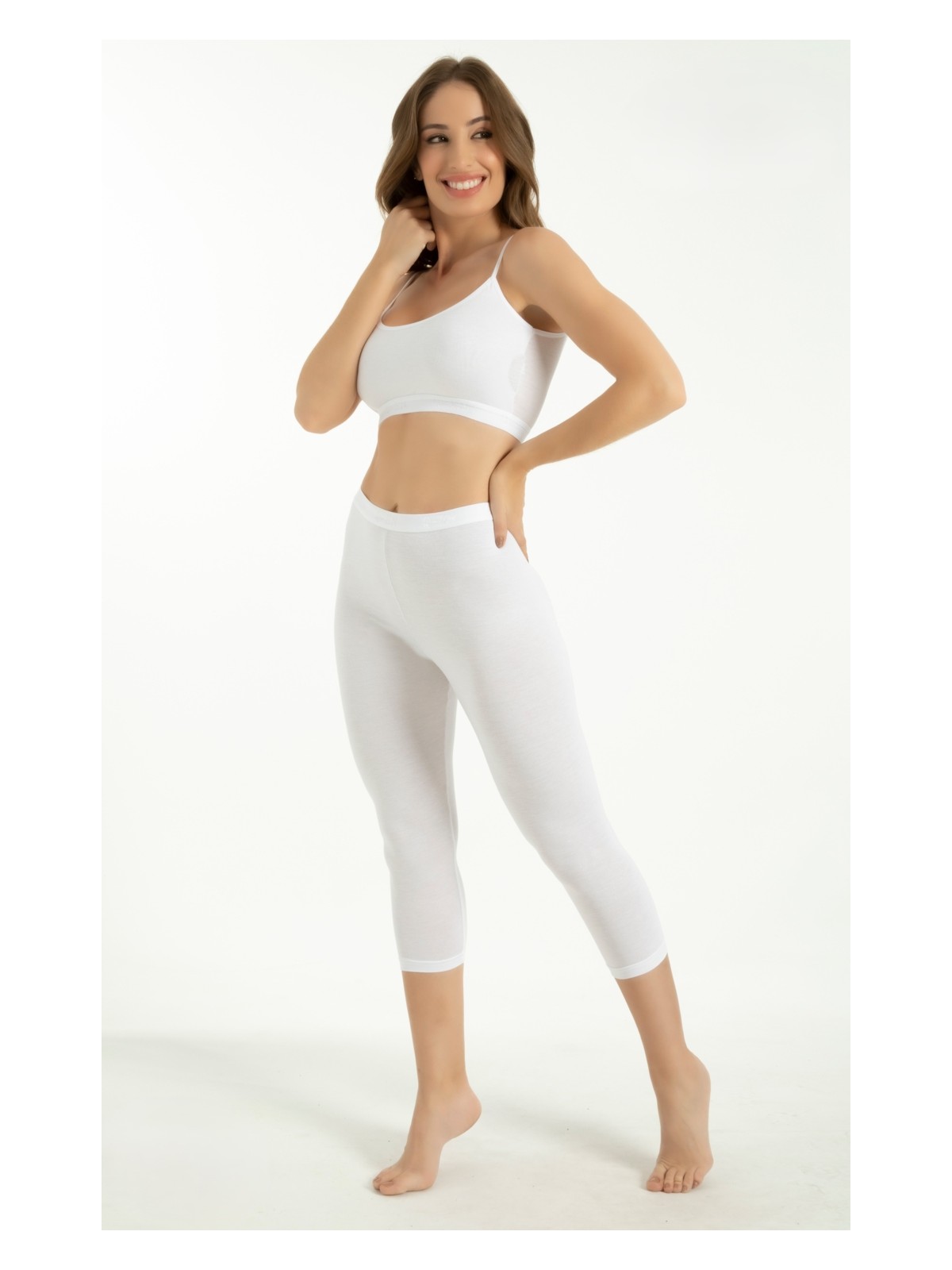 Love Dream Bambu Diz Altı Tayt - Görsel 4