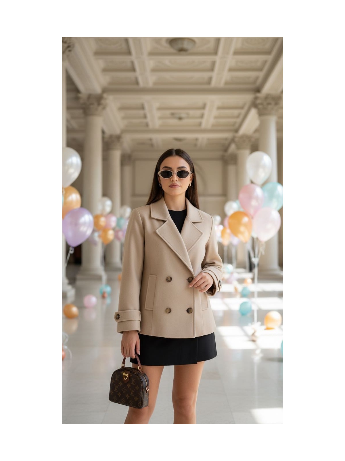 Libreprive Kısa Kaşe Mont Bomber Ceket - Görsel 5