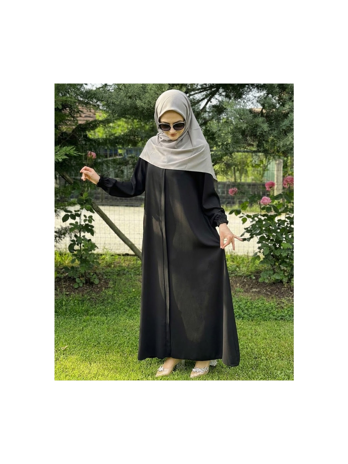 Medine Ipeği Düz Ferace