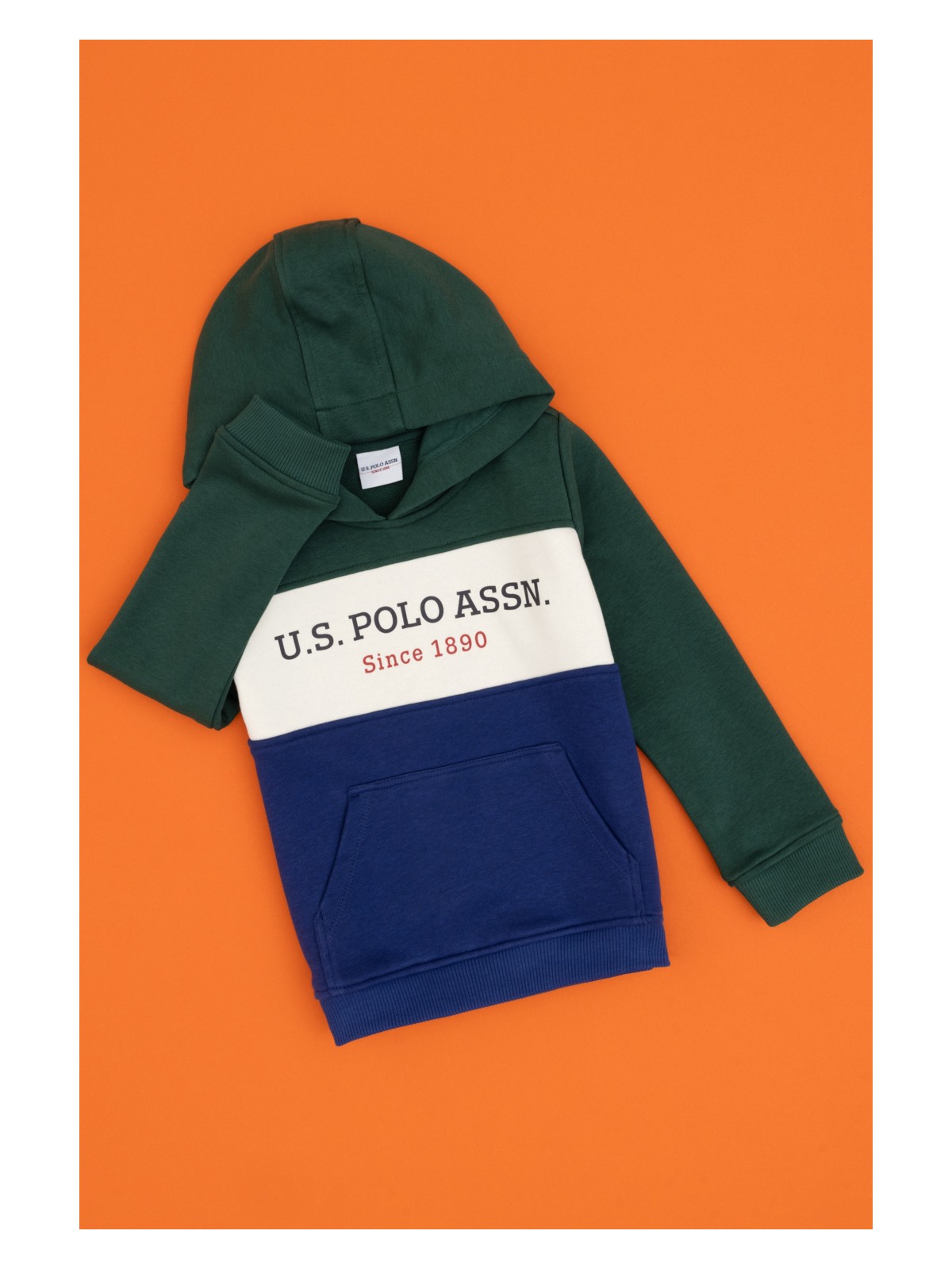 U.S. Polo Assn. U.s. Polo Assn. Erkek Çocuk Koyu Yeşil Sweatshirt 50313969-VR079