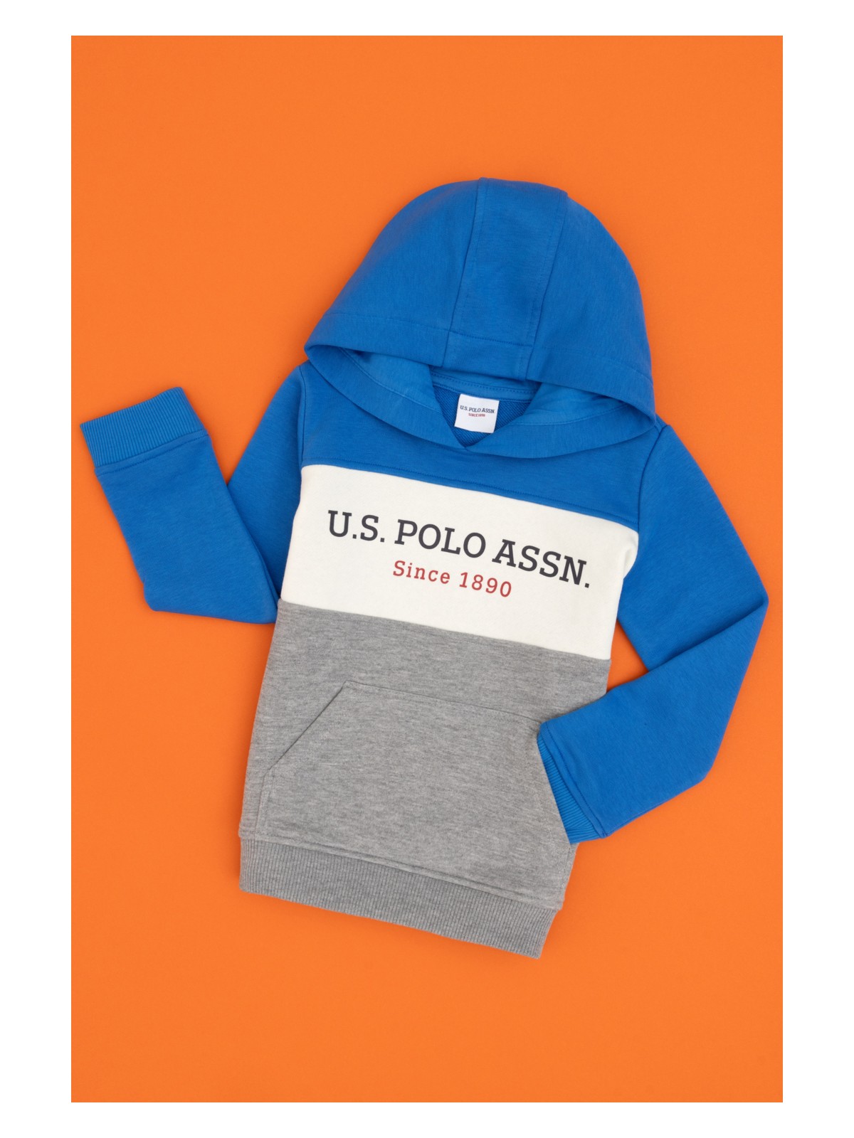 U.S. Polo Assn. U.s. Polo Assn. Erkek Çocuk Kırmızı Sweatshirt 50313969-VR171 - Görsel 4