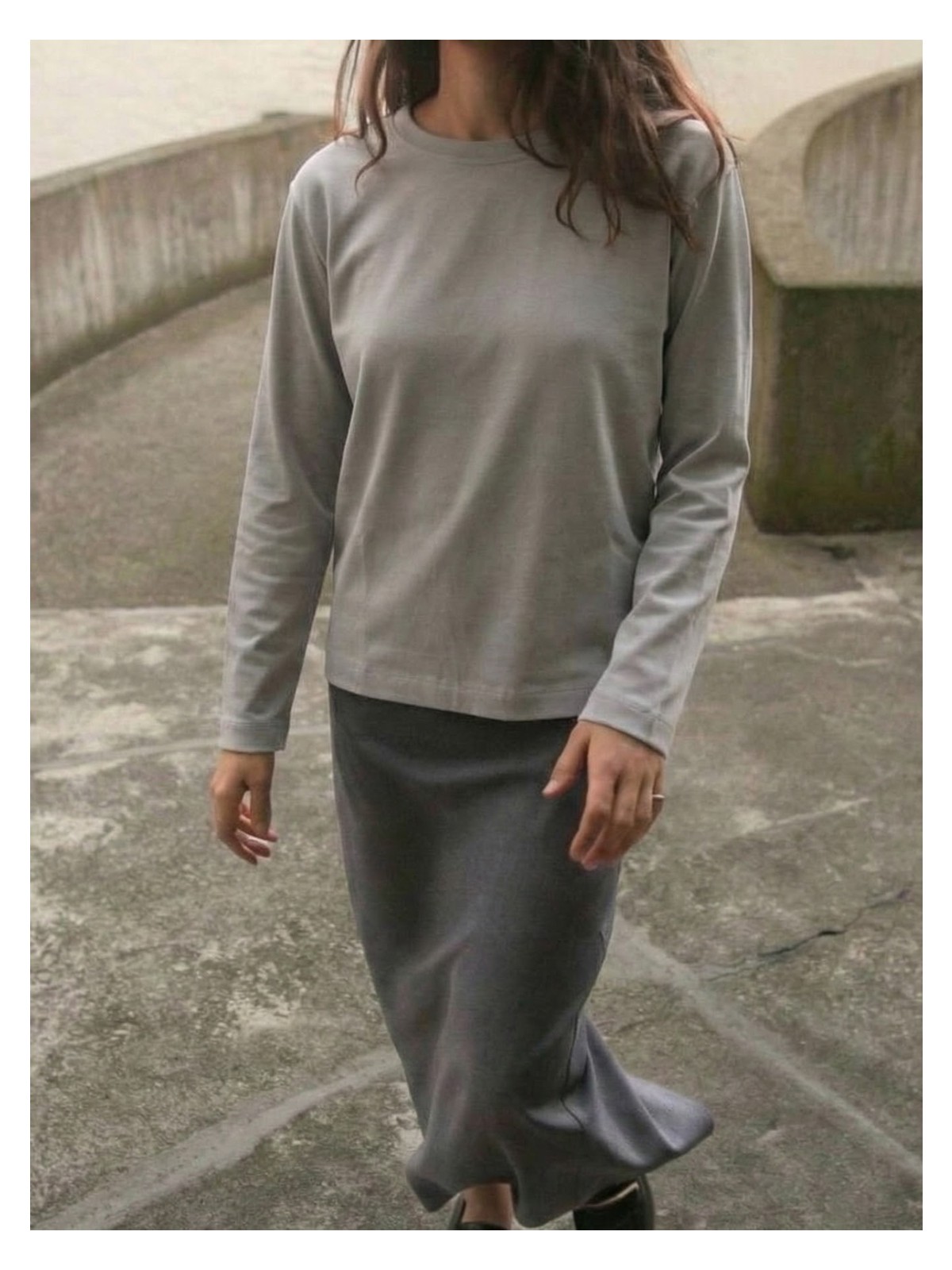 Maternel 2'li Yumuşak Dokulu Uzun Kollu Emzirme Üstü - Görsel 3