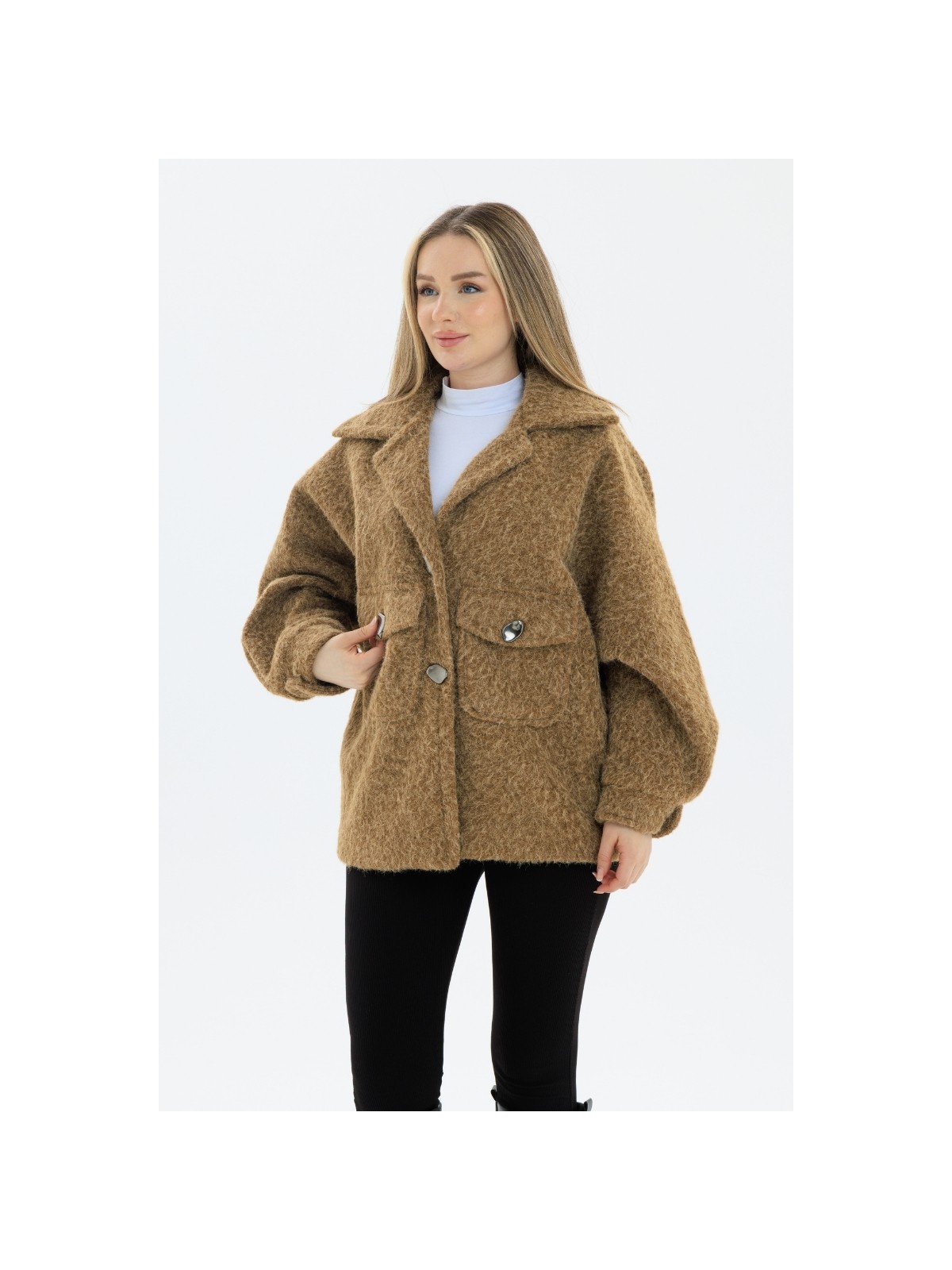 Kadeem Giyim Fox Kumaş Astarlı Daily Ceket – 7007 - Görsel 5