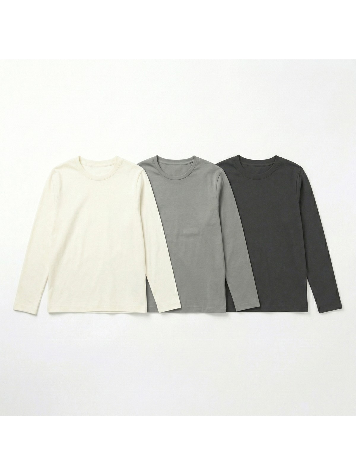 Maternel 3'lü Yumuşak Dokulu Uzun Kollu Emzirme Üstü