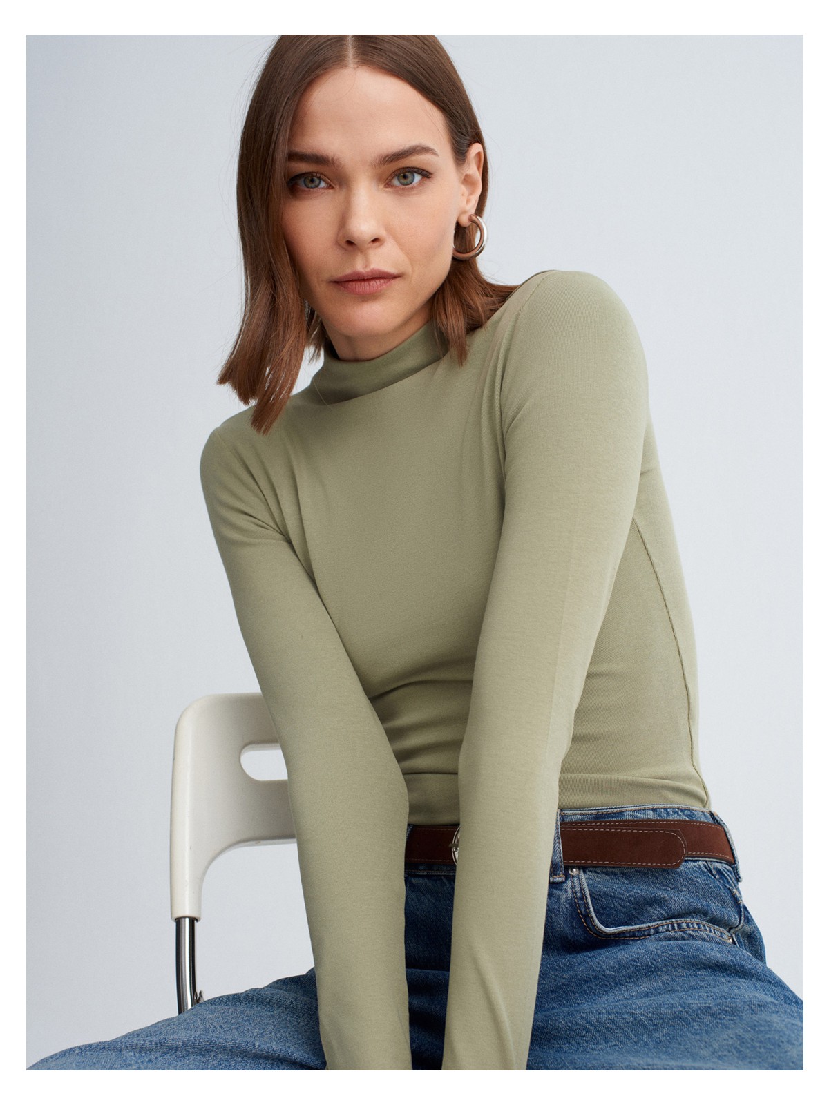 Dilvin 31433 Dik Yaka Top-Vizon - Görsel 7