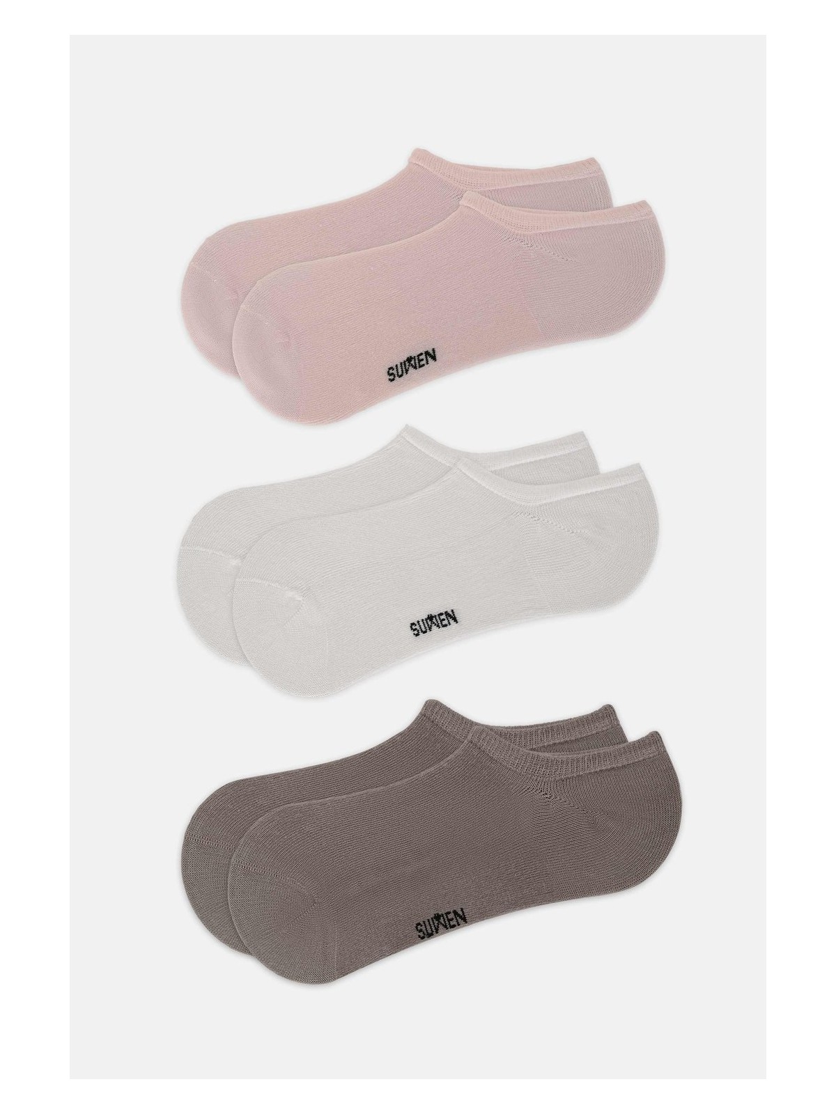 Suwen Görünmez 3 Lü Modal Sneaker Çorap