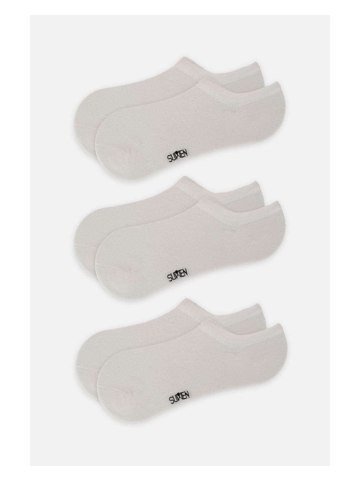 Suwen Görünmez 3 Lü Modal Sneaker Çorap - Görsel 8