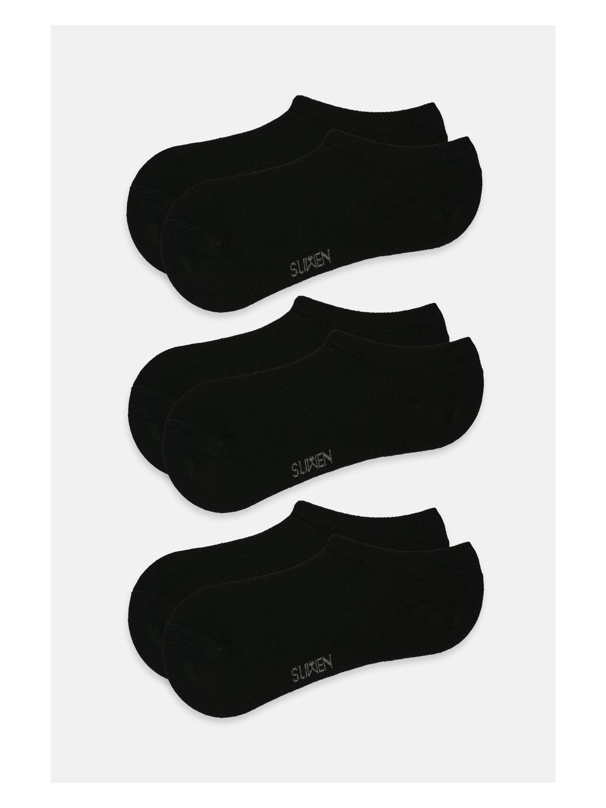 Suwen Görünmez 3 Lü Modal Sneaker Çorap - Görsel 3