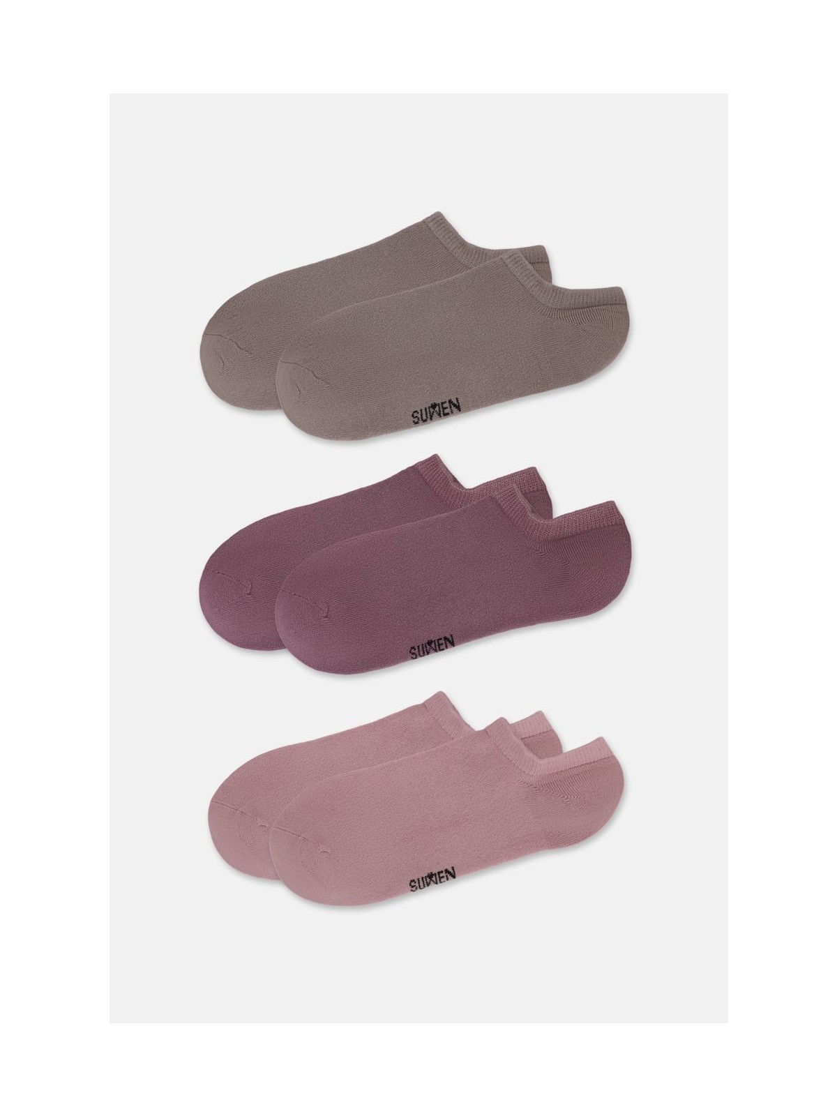 Suwen Görünmez 3 Lü Modal Sneaker Çorap - Görsel 5