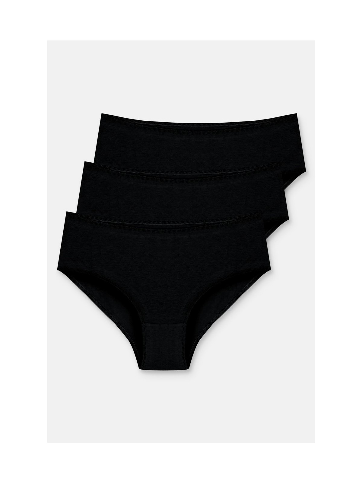 Suwen 3 Lü Paket Yüksek Bel Slip Külot