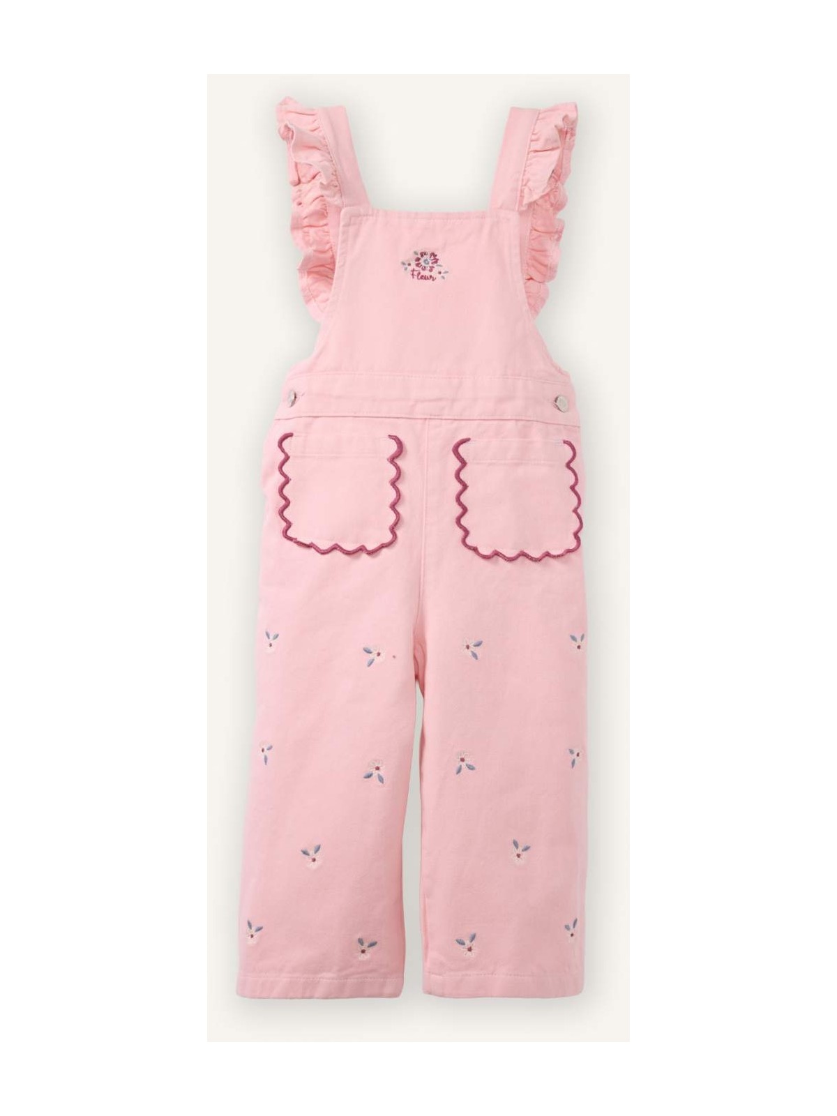 DeFacto Twıll Nakış Detaylı Tulum Kız Bebek G8145A526SM