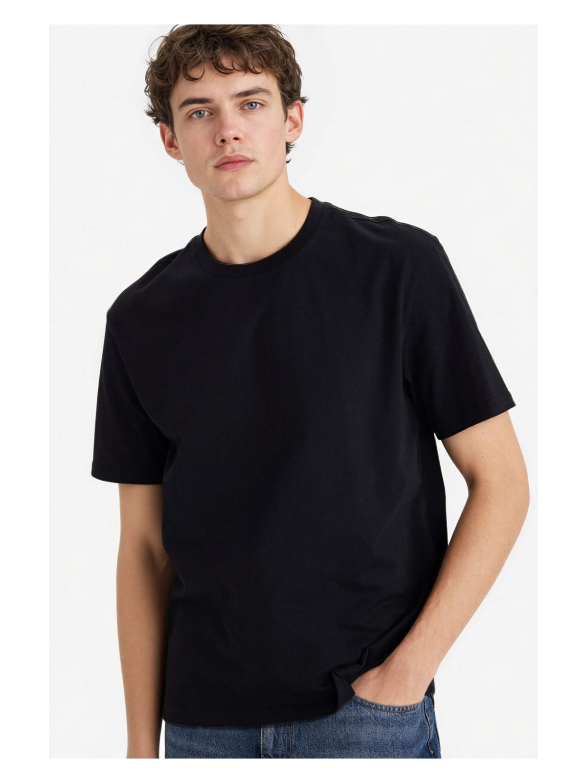 DeFacto %100 Pamuk Basic Tişört V7699AZ26SP