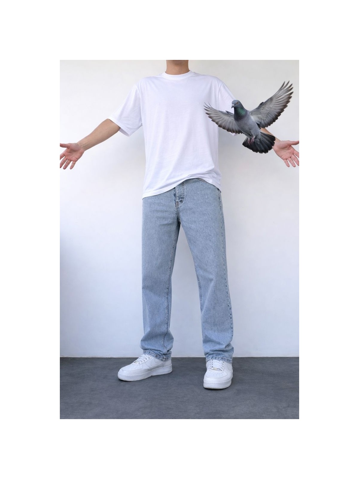 Wamoss 2025 Vintage Rahat Kalıp Baggy Pantolon