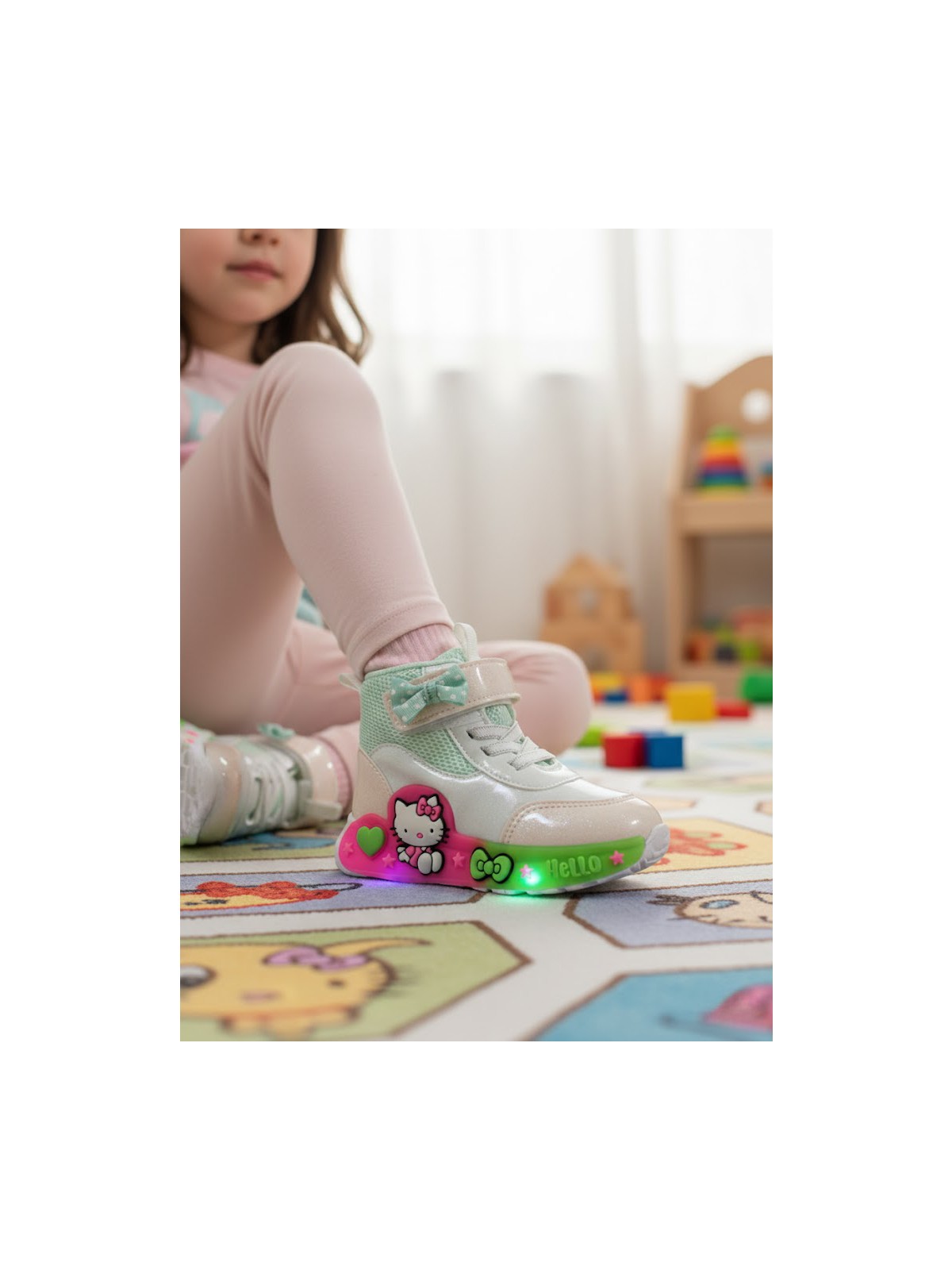 Foopi Hello Işıklı Kız Çocuk Botu 22-25 - Görsel 5
