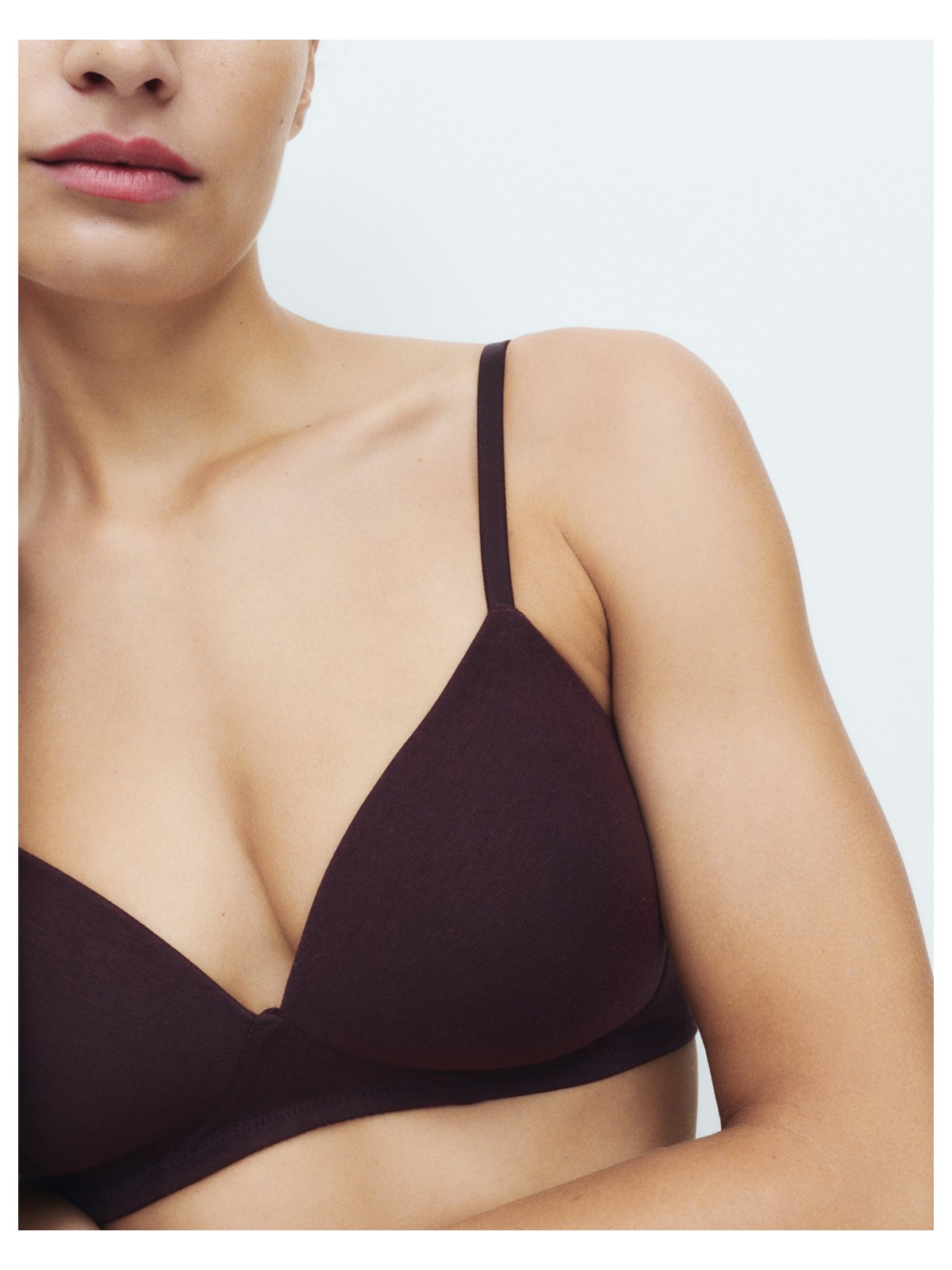 Marks & Spencer 3'lü Balensiz Pamuklu T-Shirt Sütyeni Seti - Görsel 4