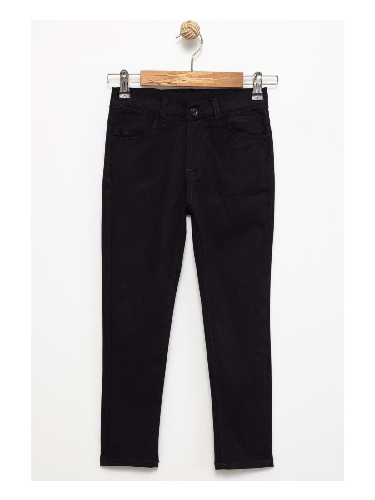 Mnk Baby & Kids Gabardin Fermuarlı Cepli Erkek Çocuk Pantolon M00790 - Görsel 4