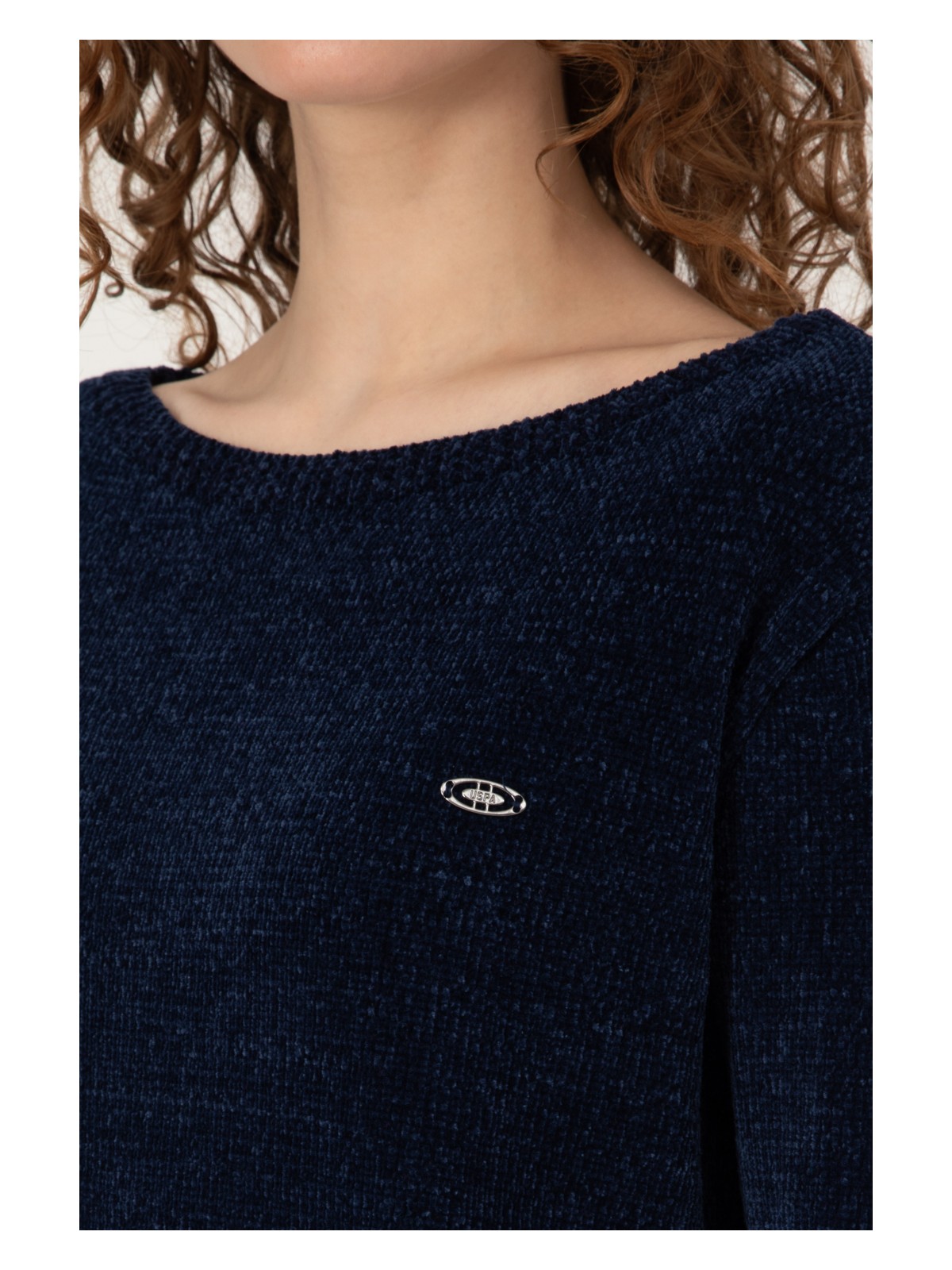 U.S. Polo Assn. Kadın Lacivert Kazak 50310047-VR033 - Görsel 7
