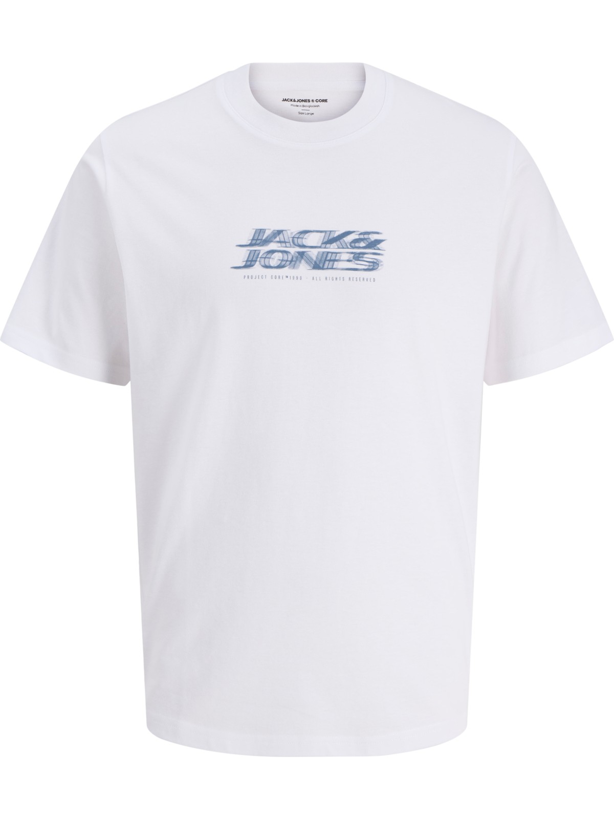 Jack & Jones Erkek Gögüs Logo Baskili Tisört - Fusion
