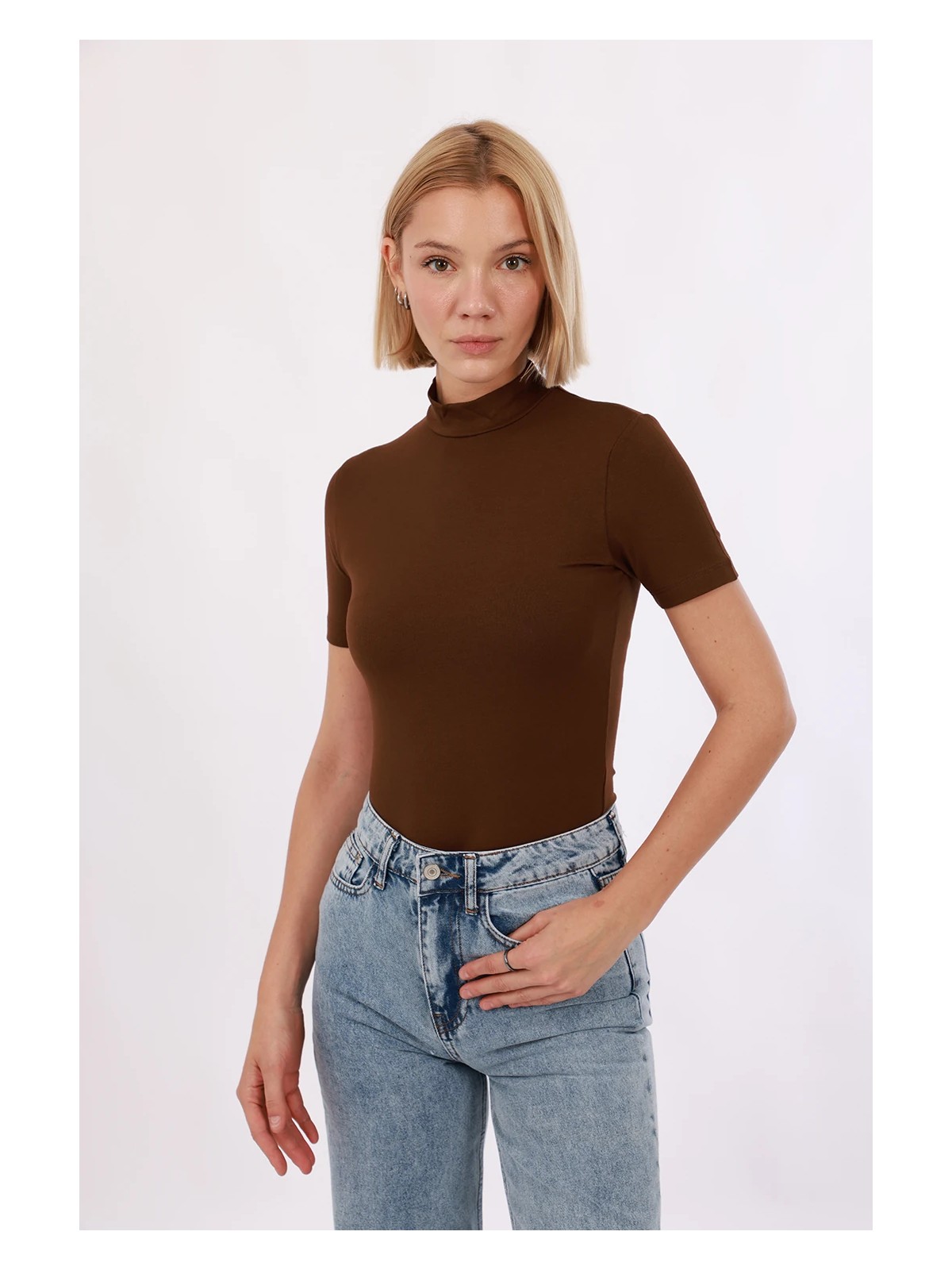 Yade Fashion Kadın Kısa Kol Bluz 4’lü Set - Görsel 2