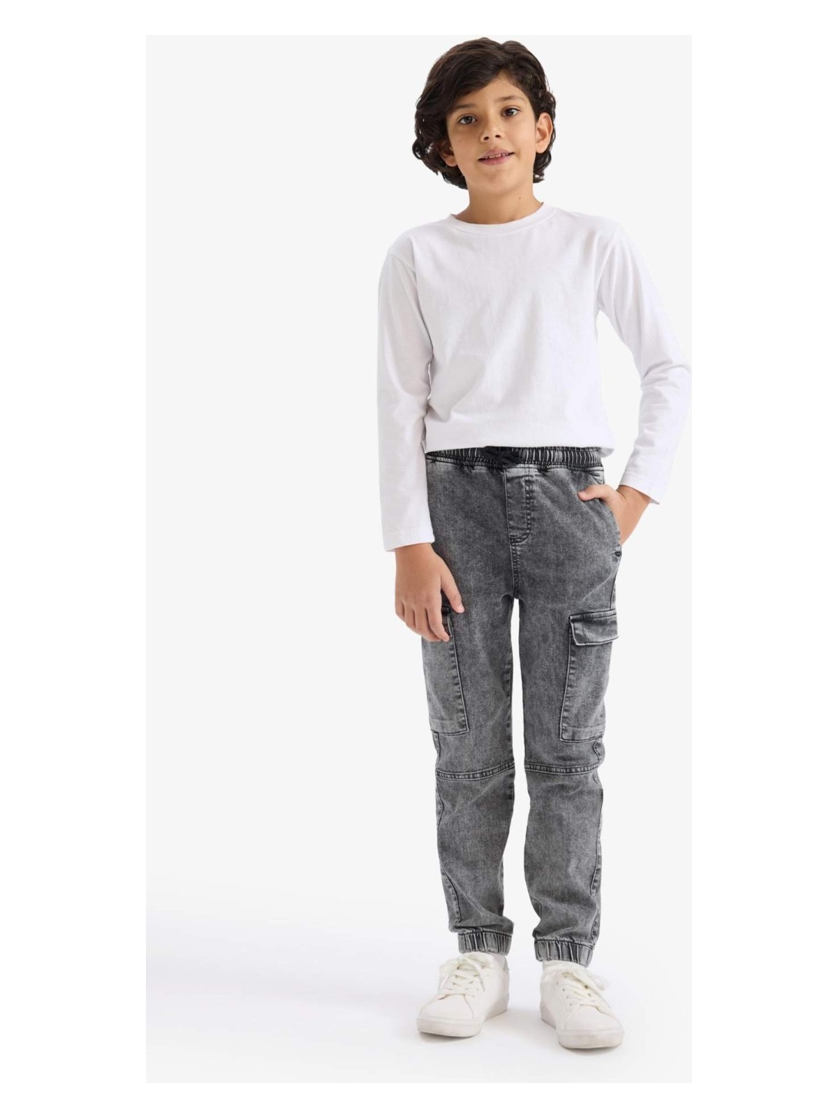 DeFacto Jogger Fit Jean Pantolon Erkek Çocuk G6201A825CW