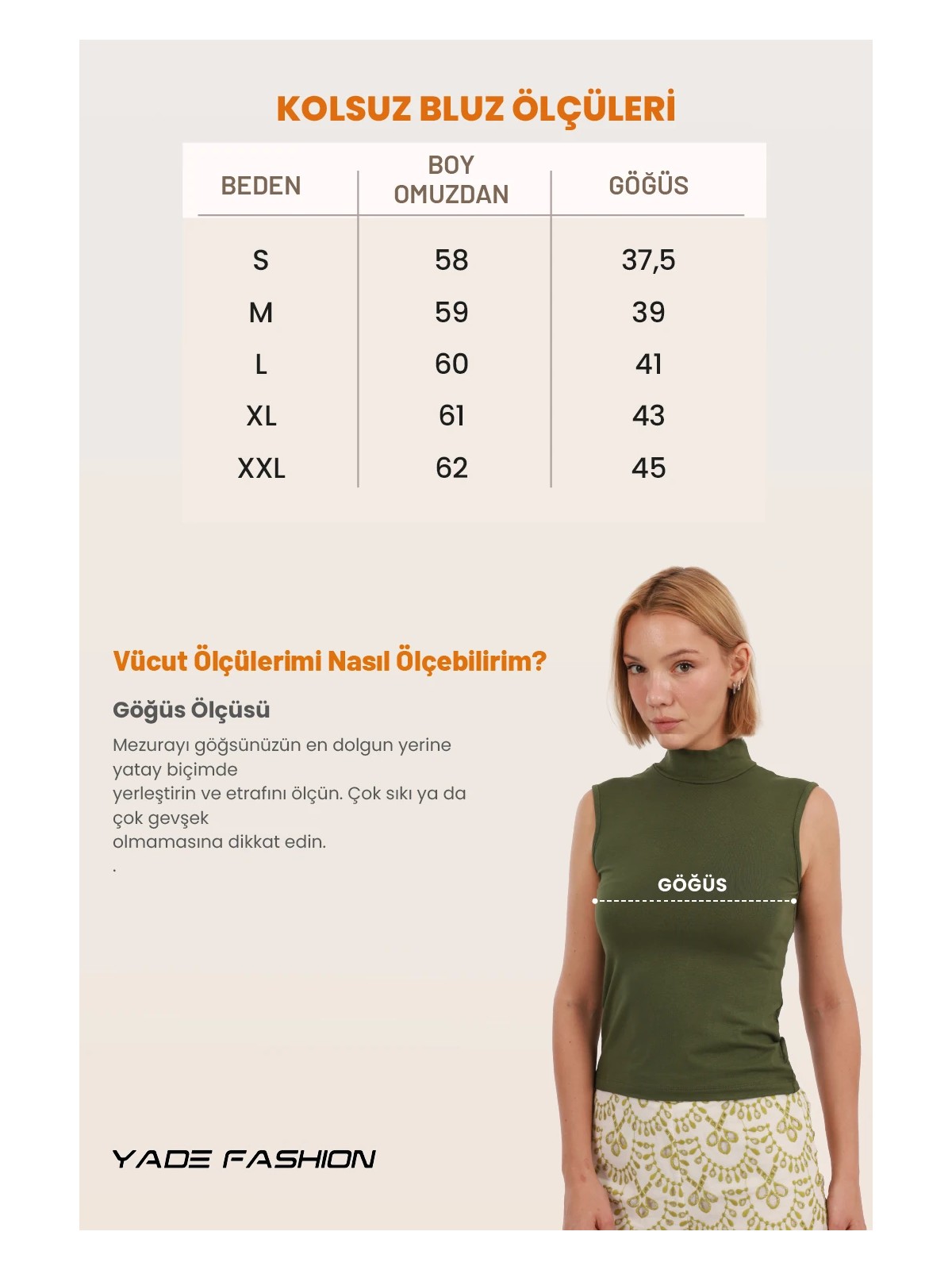 Yade Fashion Kadın Kolsuz Bluz 4’lü Set - Görsel 6