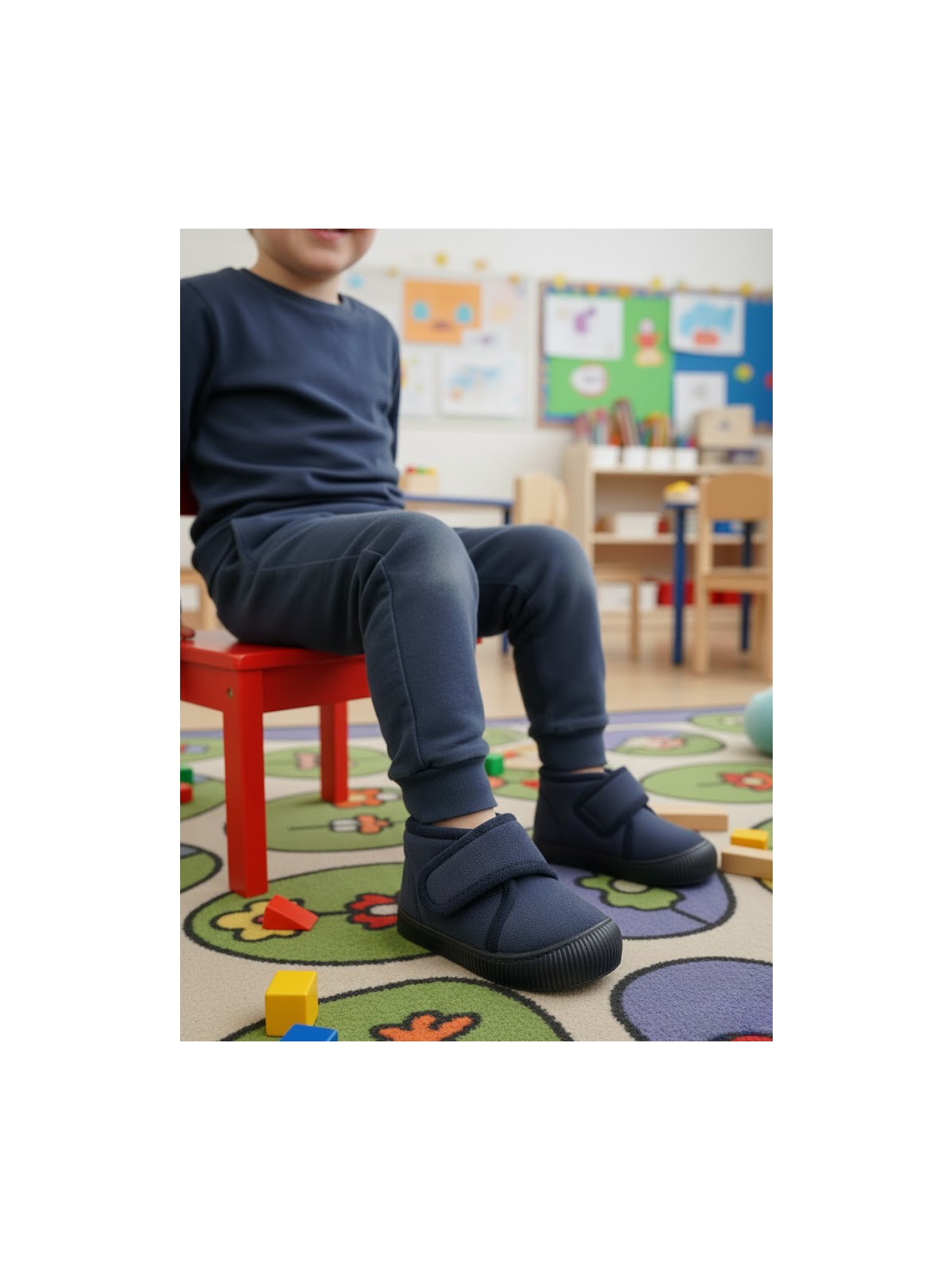 Foopi Mufi Unisex Çocuk Ev ve Kreş Ayakkabısı