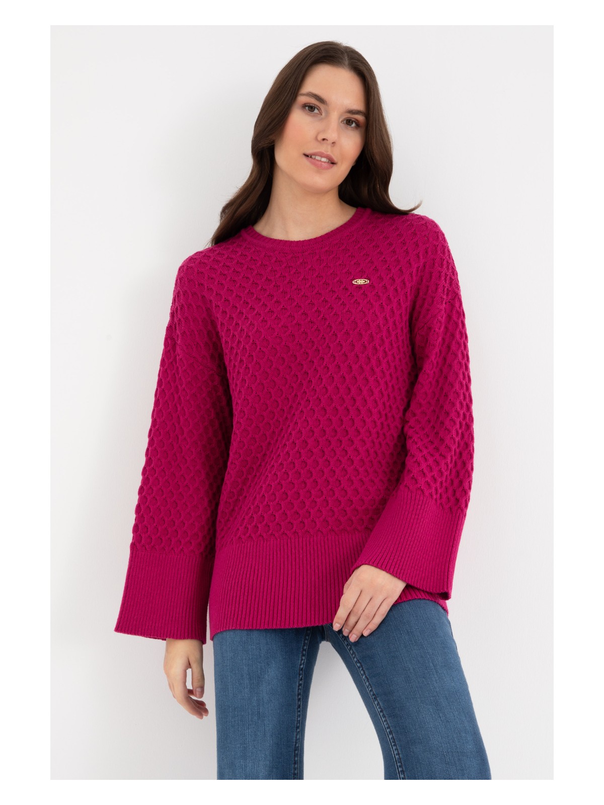 U.S. Polo Assn. U.s. Polo Assn. Kadın Fuşya Kazak /triko 50314698-VR023