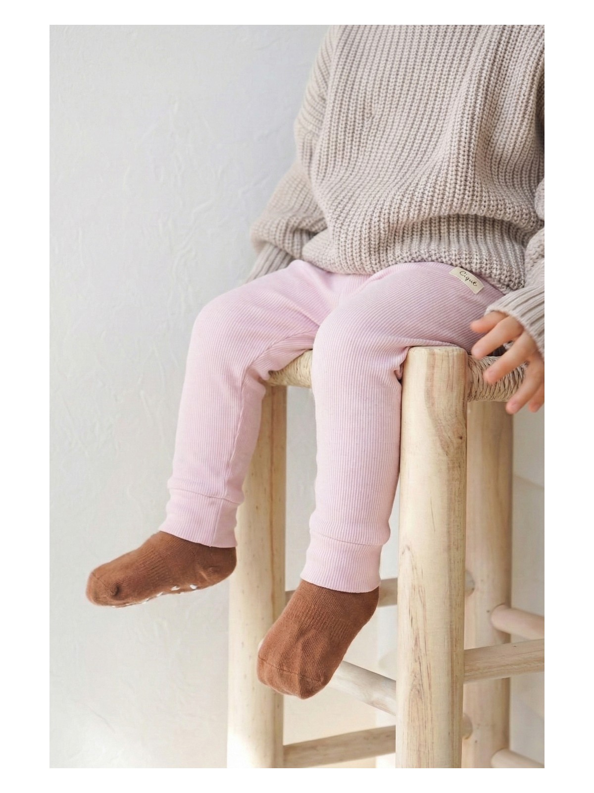 Cigit Tayt Pantolon 1-5 Yaş Pudra Pembe