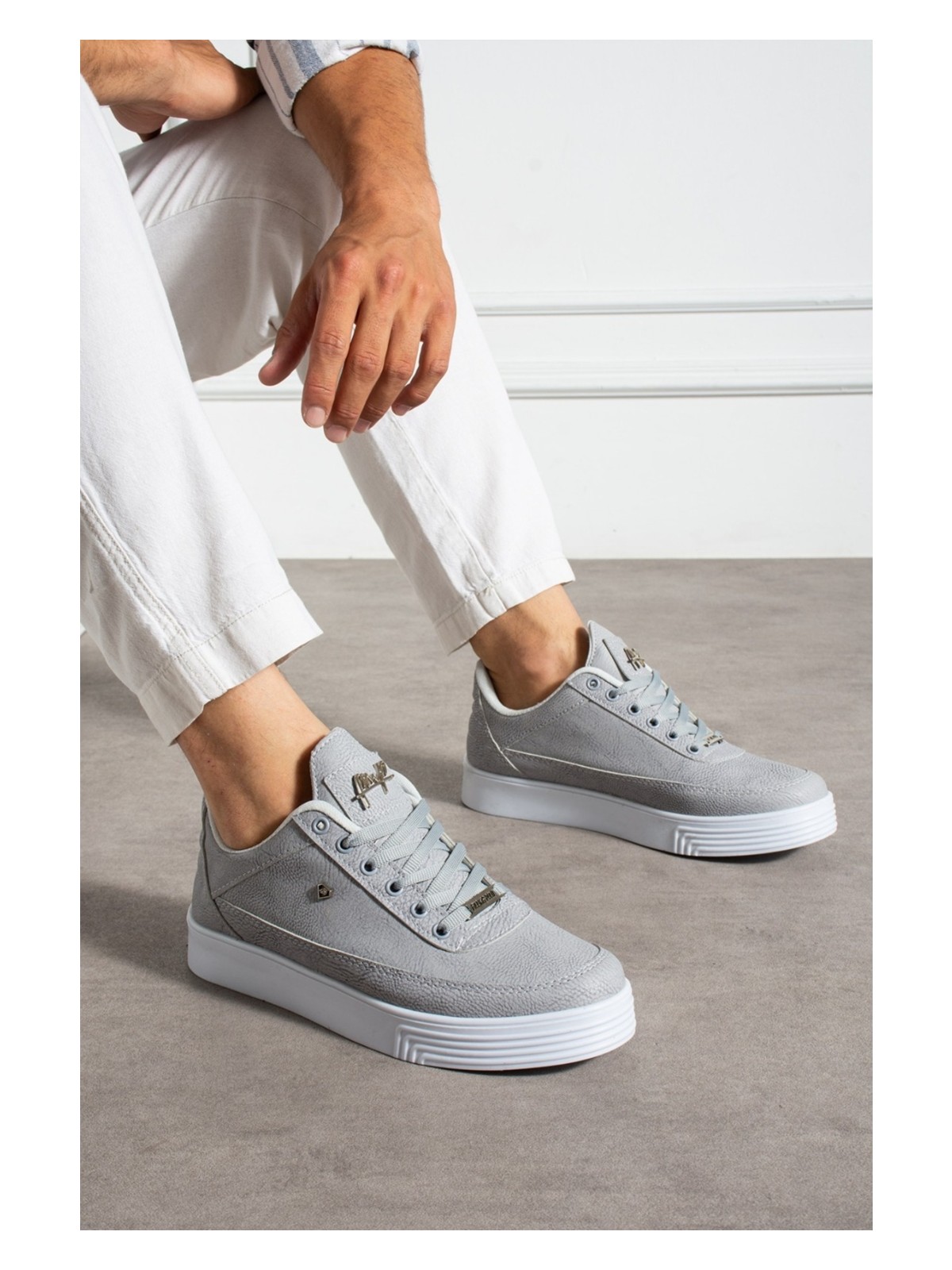 Filling Polo Siyah Beyaz 011 Erkek Sneaker Günlük Ayakkabı - Görsel 5