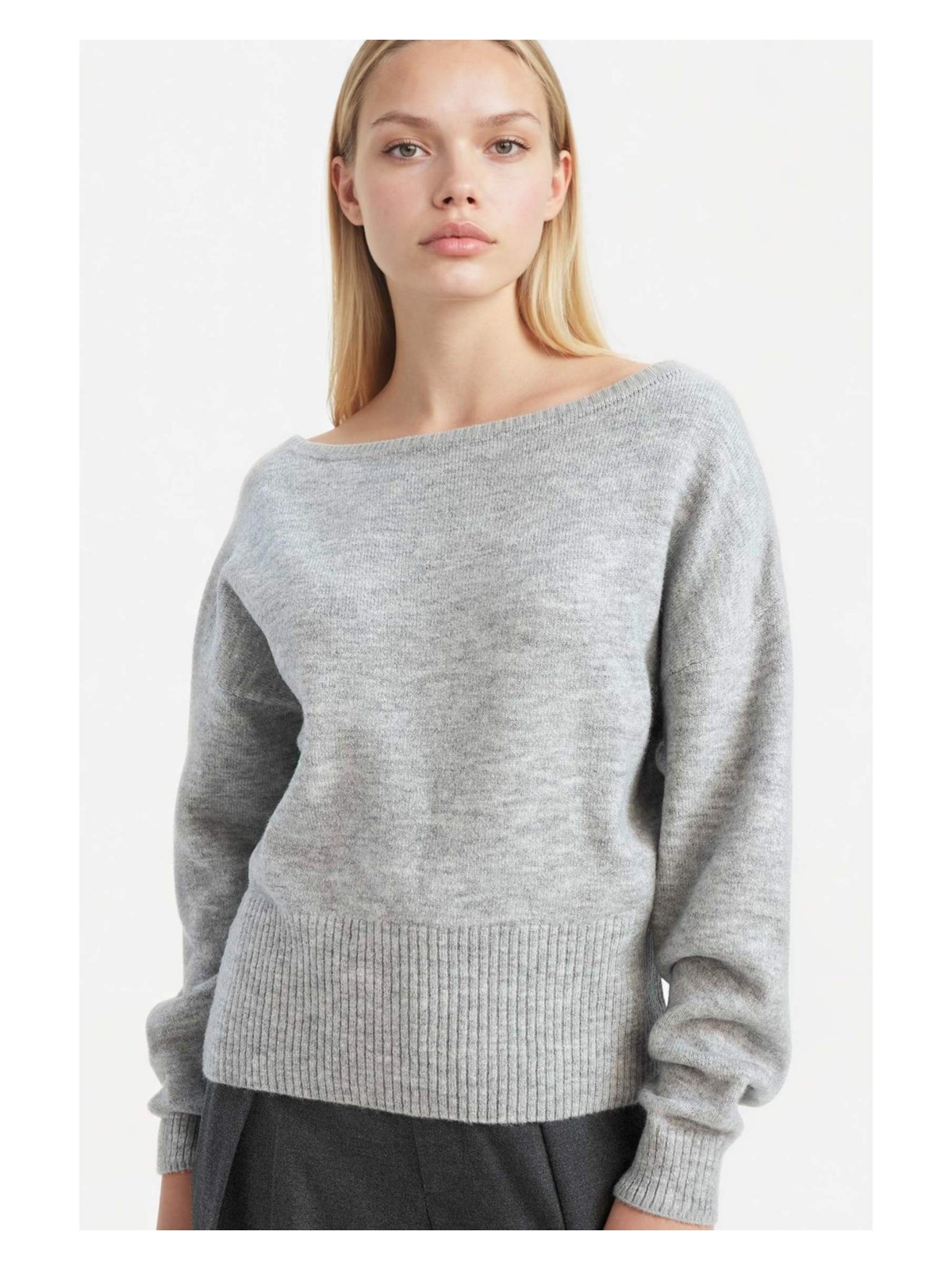 DeFacto Açık Omuz Triko Kazak G8898AX25CW - Görsel 3