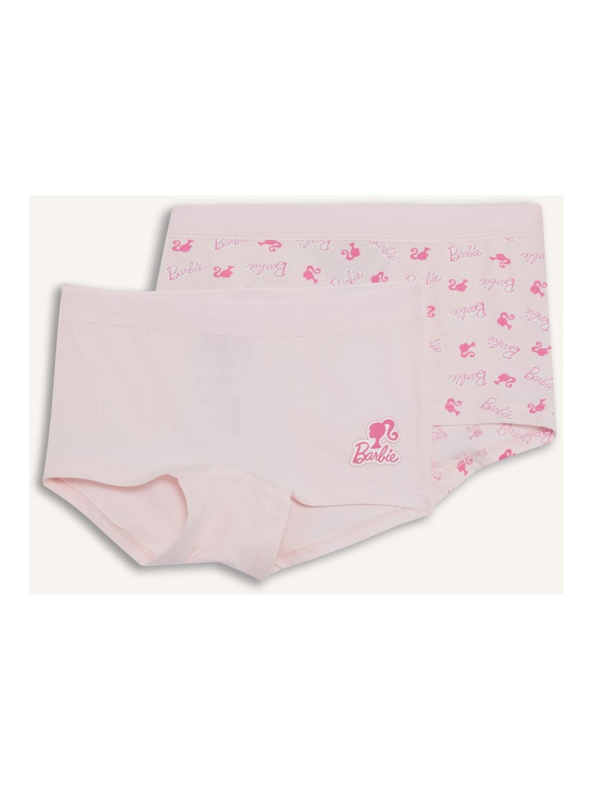 DeFacto Barbie Penye 2'li Boxer Kız Çocuk G2398A825AU