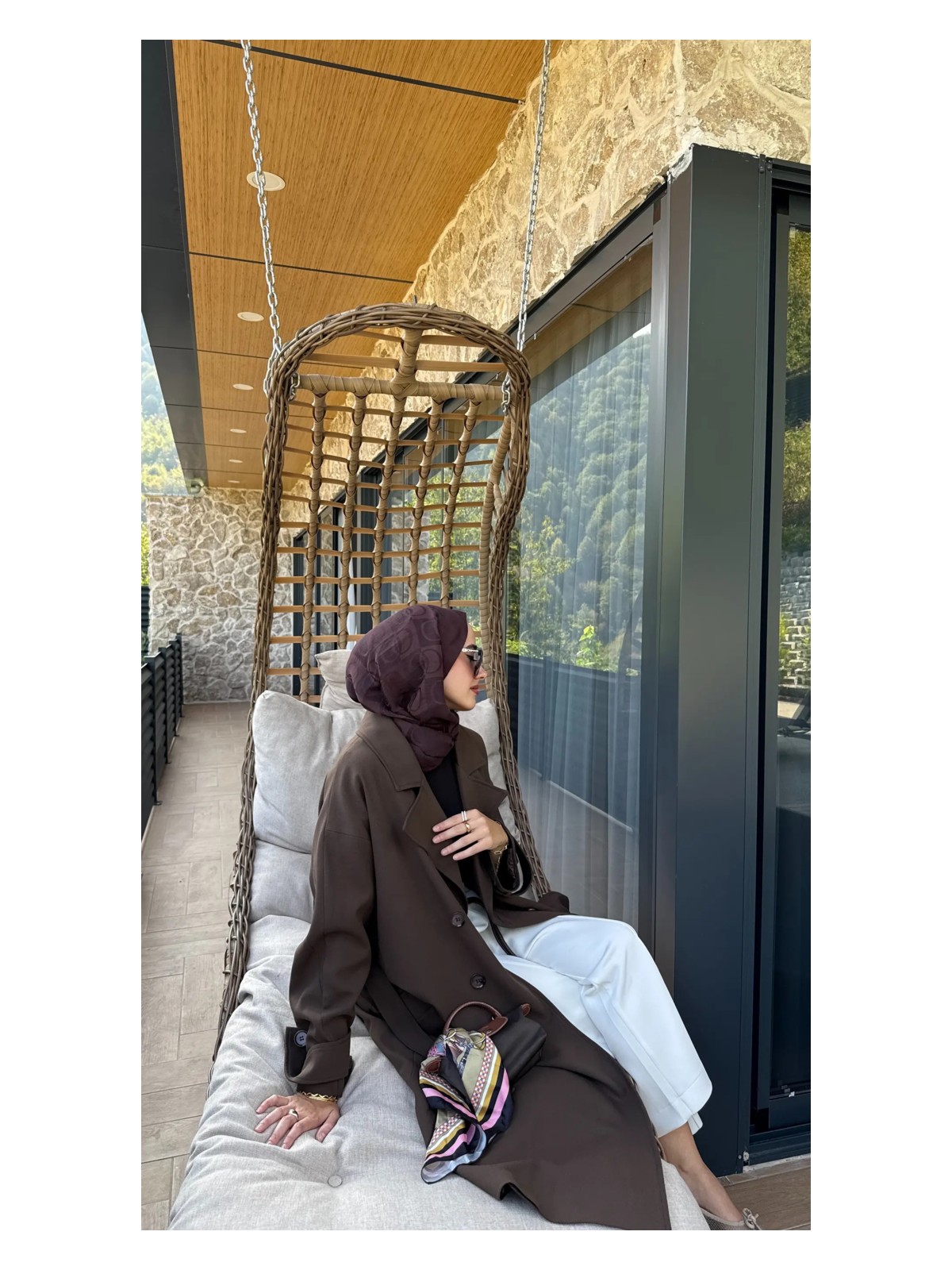 Rima Poliviskon Astarlı Premium Trençkot