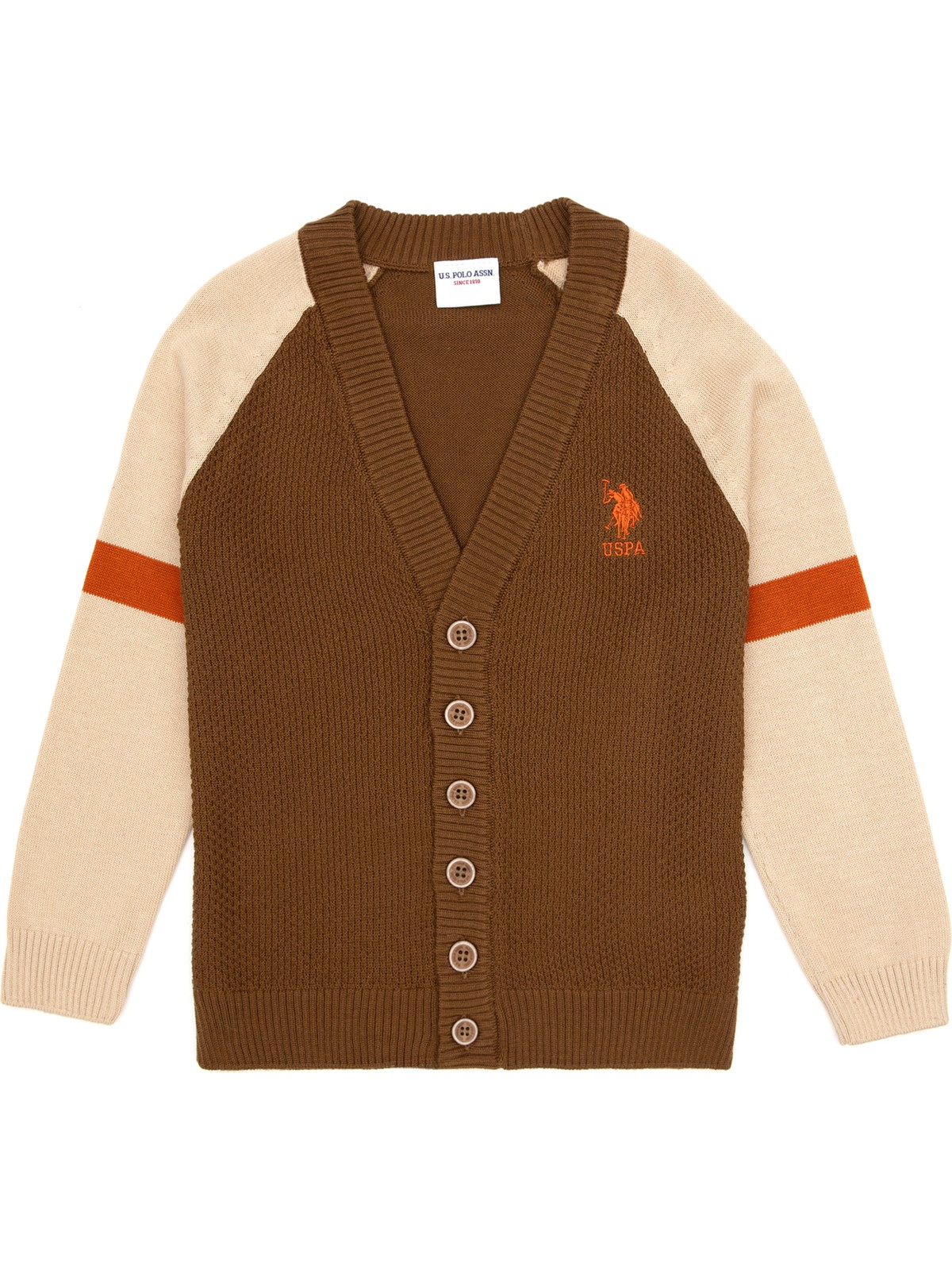 U.S. Polo Assn. U.s. Polo Assn. Erkek Çocuk Yeşil Hırka (Triko) 50317146-VR054 - Görsel 3