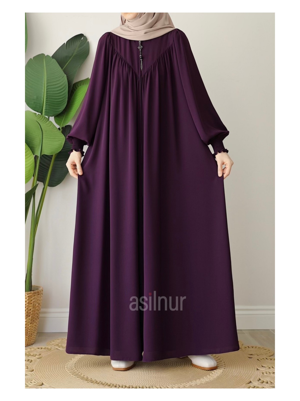 Asilnur Vera Ferace Siyah - Görsel 8