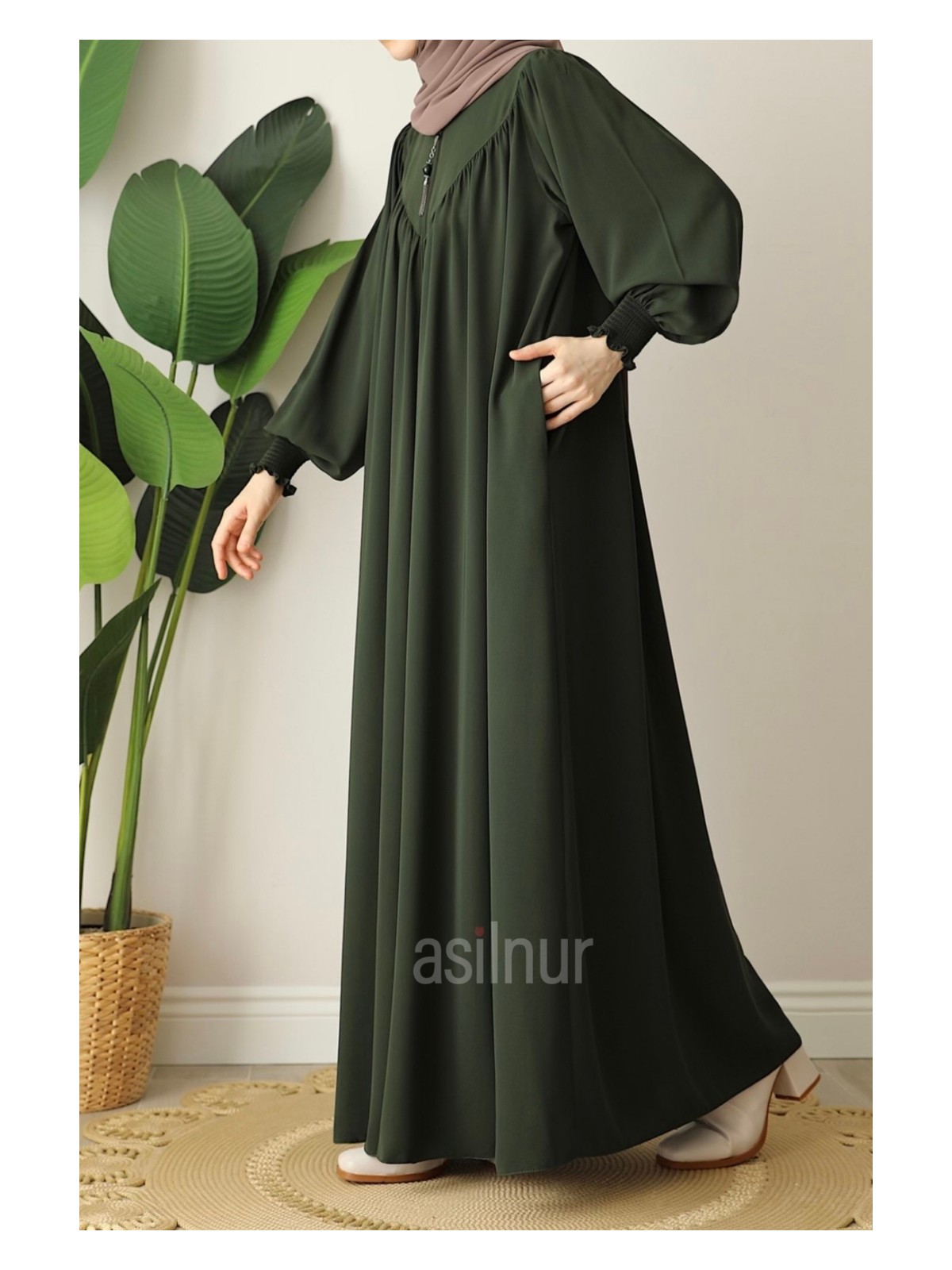 Asilnur Vera Ferace Siyah - Görsel 3