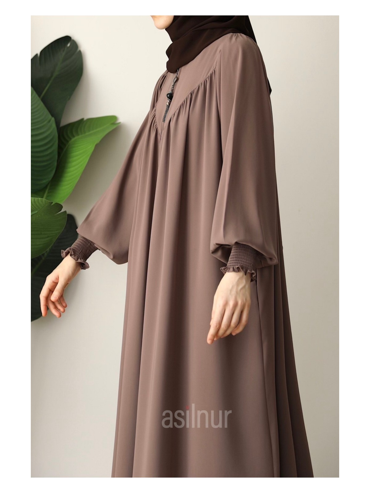 Asilnur Vera Ferace Siyah - Görsel 4