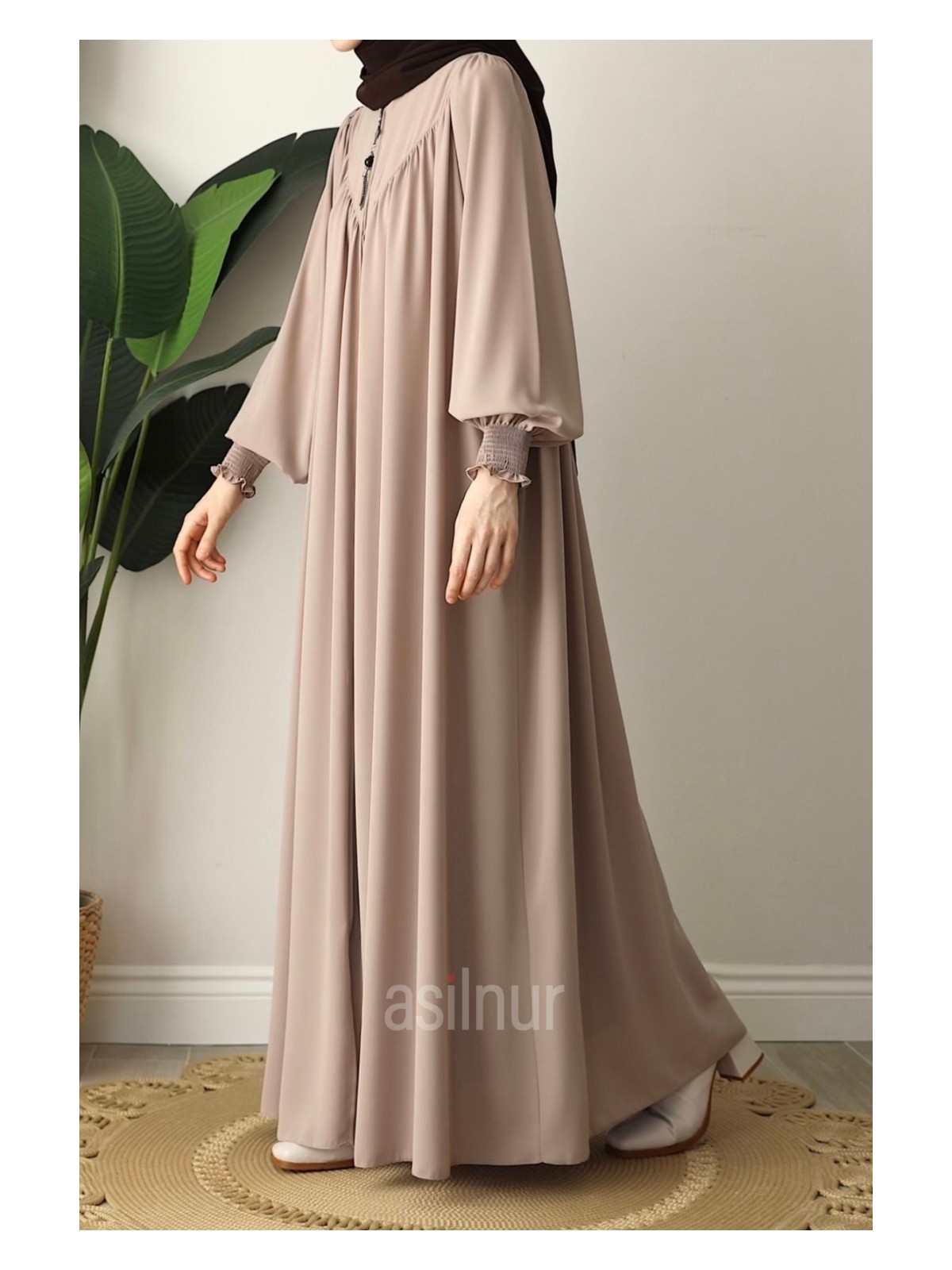 Asilnur Vera Ferace Siyah - Görsel 6