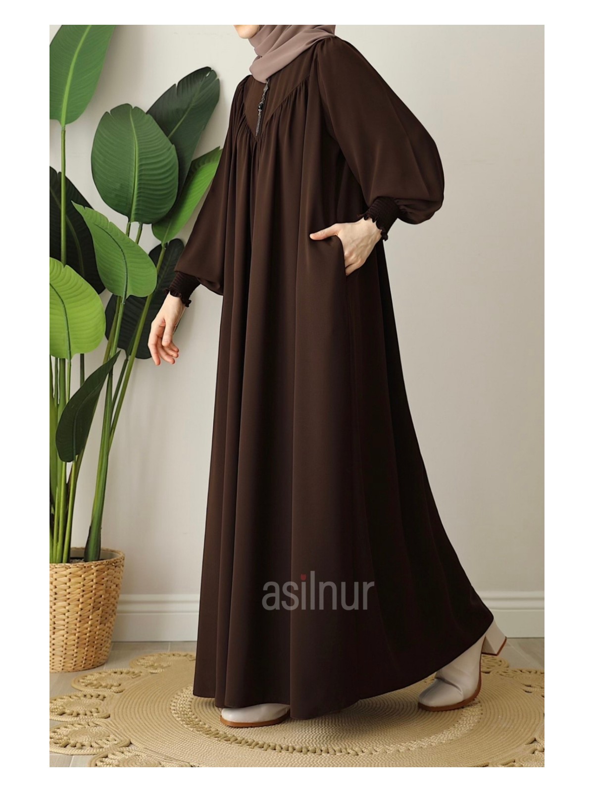 Asilnur Vera Ferace Siyah - Görsel 7