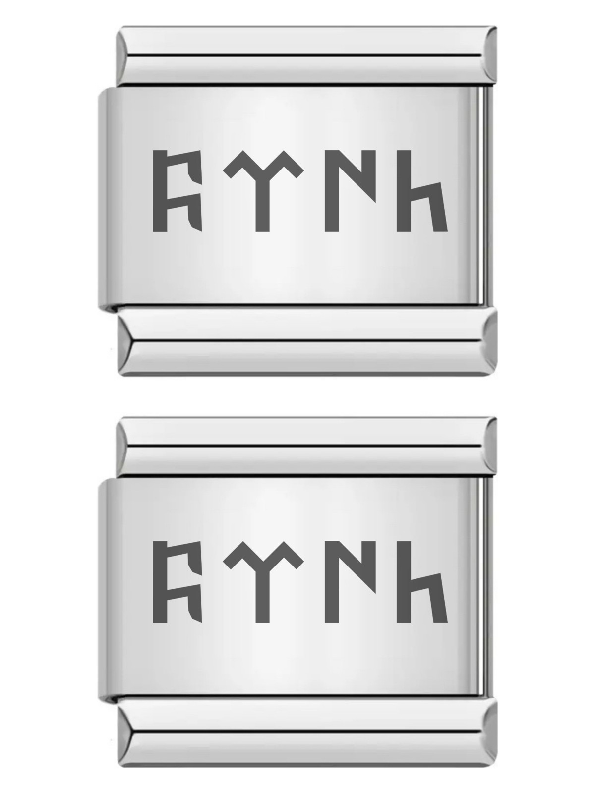 Takı Dükkanı Türk Ek Uzatma Italyan Charm Çelik Bileklik Charmı SCB31 - Görsel 4