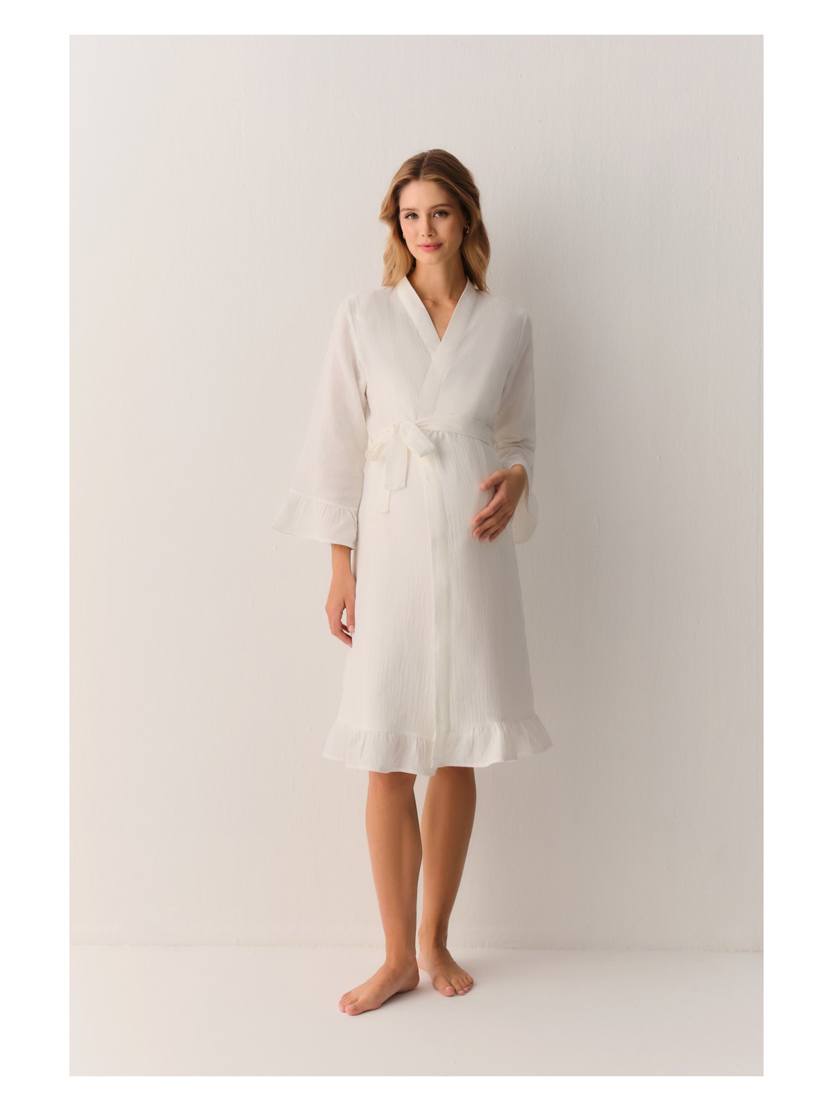 Suwen Angel Pamuklu Hamile Lohusa Sabahlık